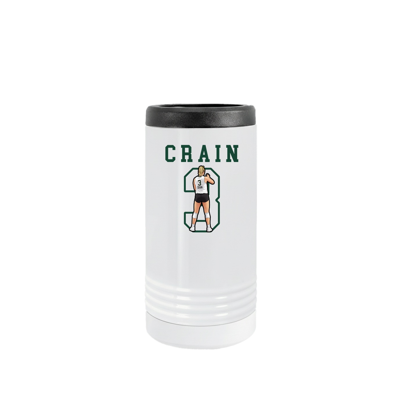 Slim Beverage Holder — Shirsey in White