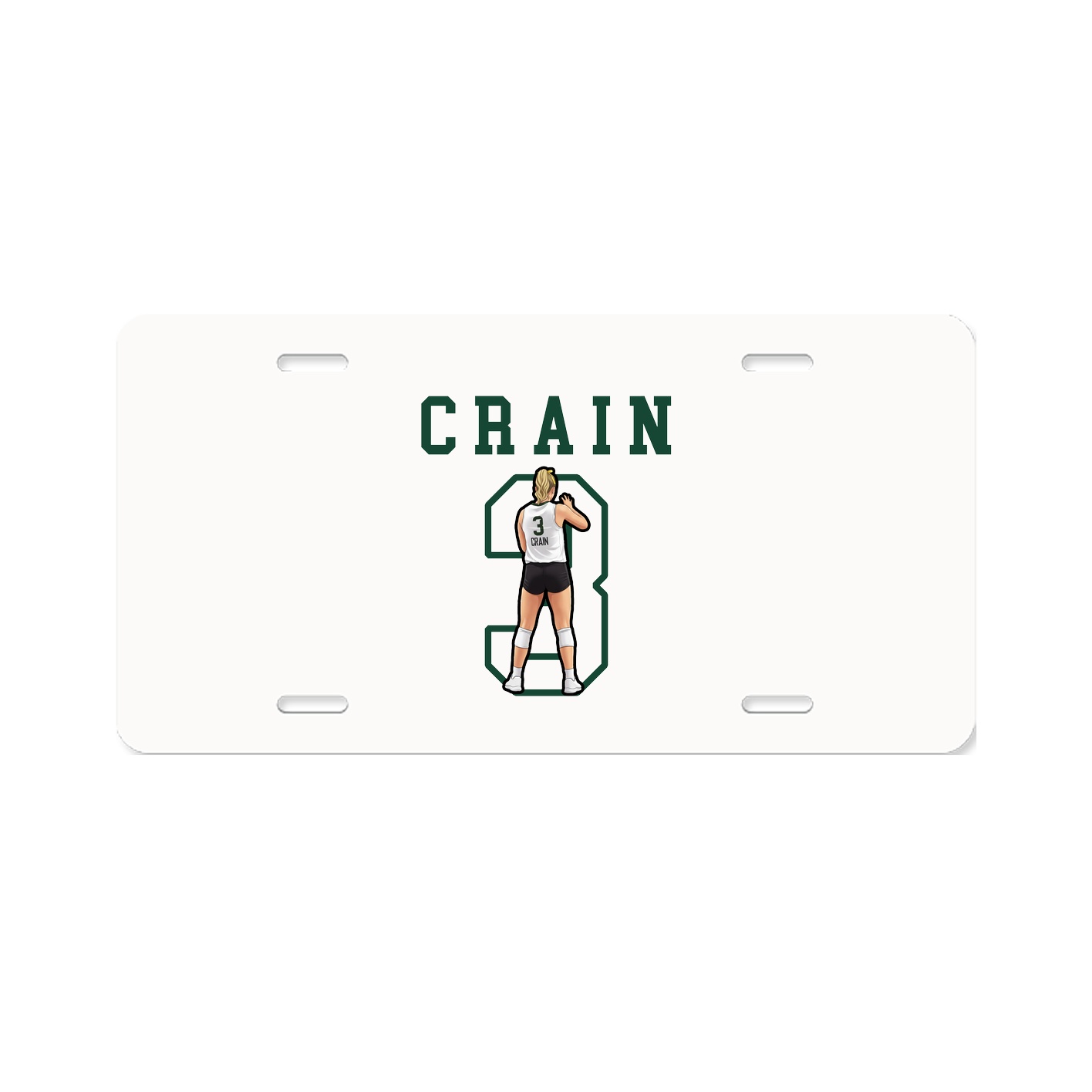 License Plate — Shirsey in Classic