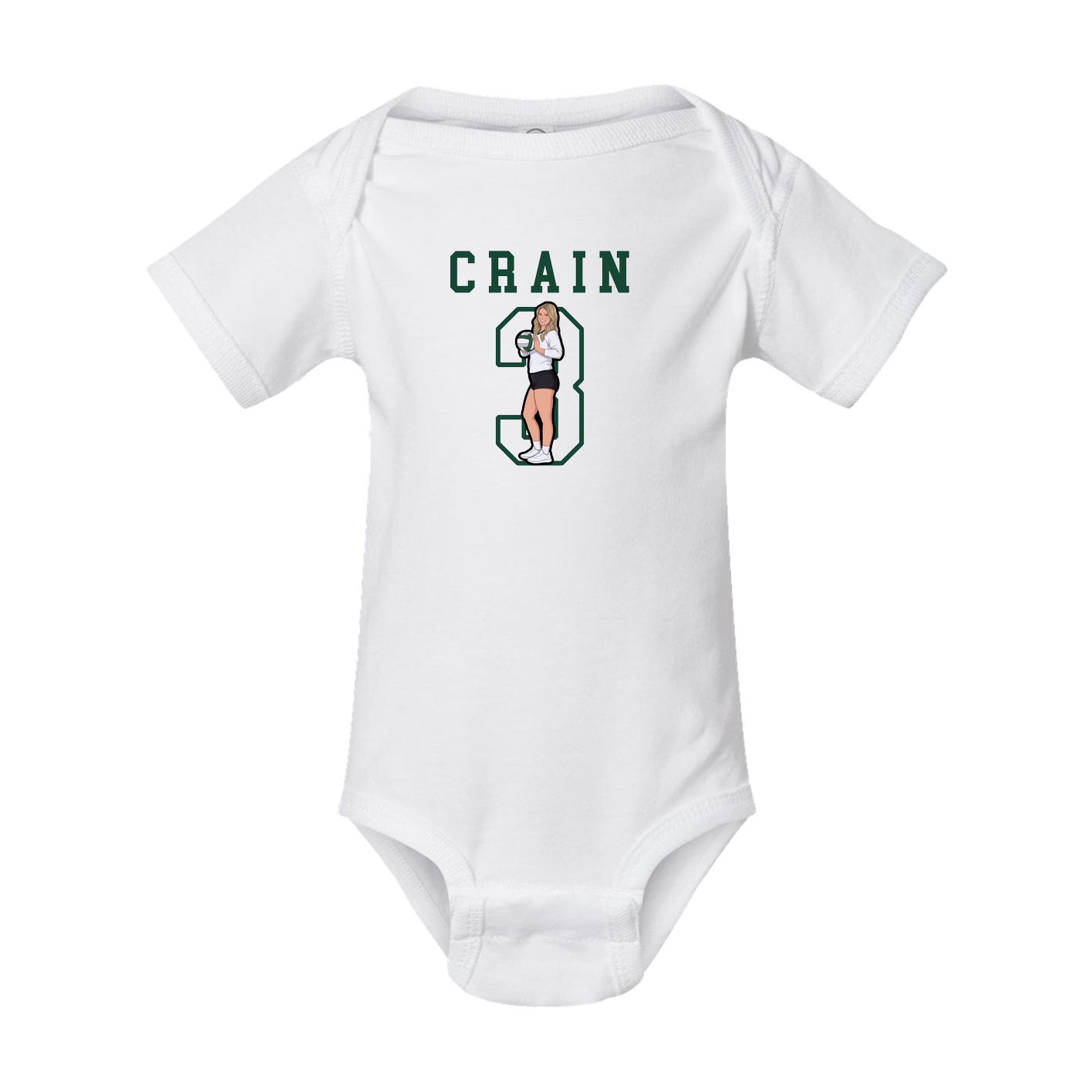 Baby Onesie — Shirsey in White