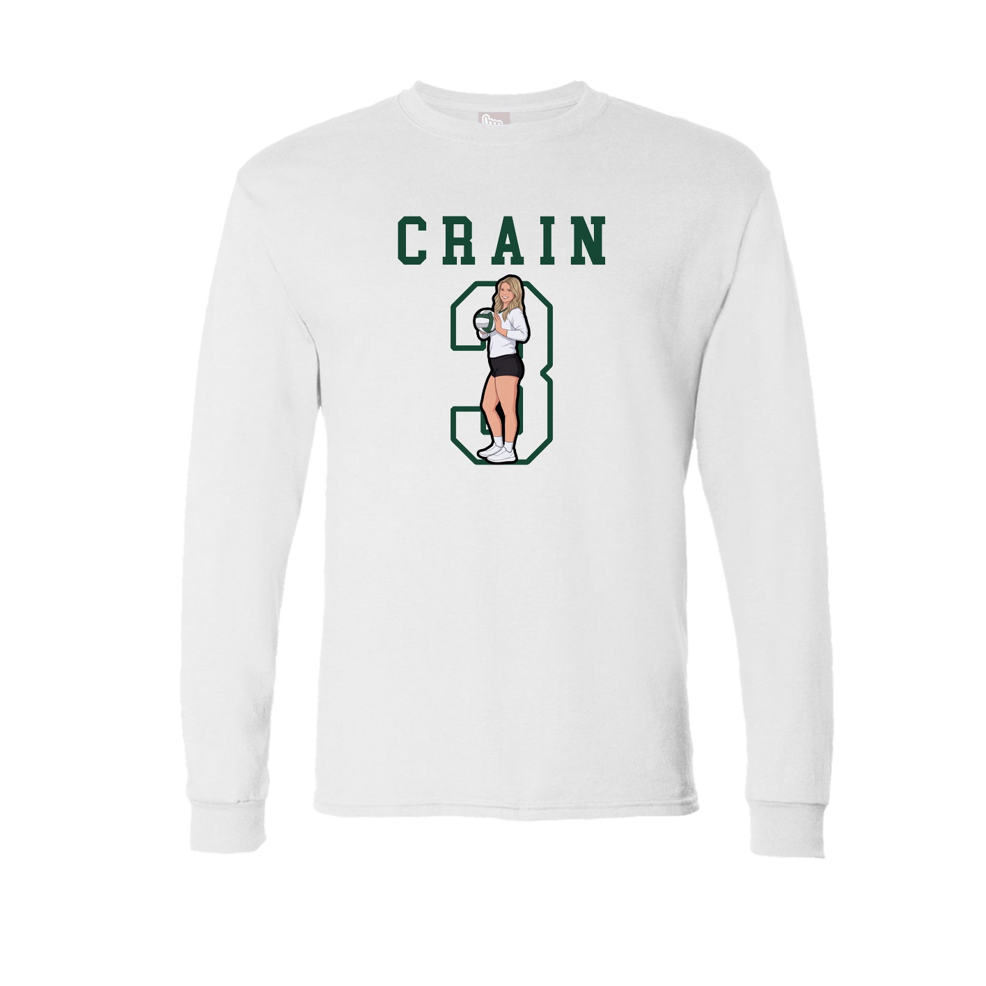 Long Sleeve Tee — Shirsey in White