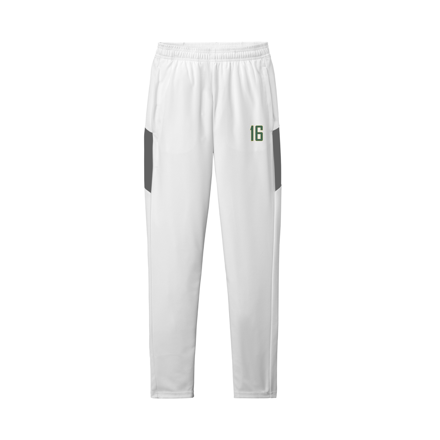 Team Travel Pant — Front Shirsy in White/Grey