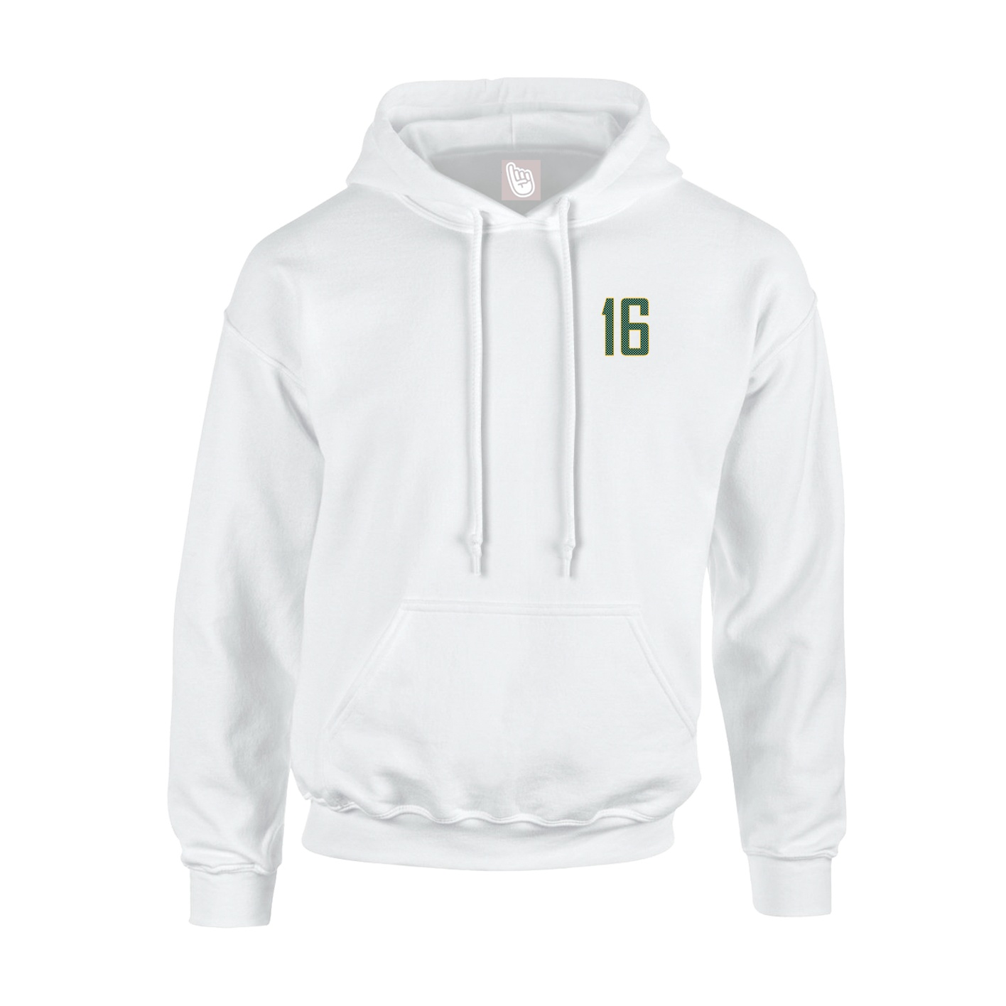 Hoodie — Front Shirsy in White