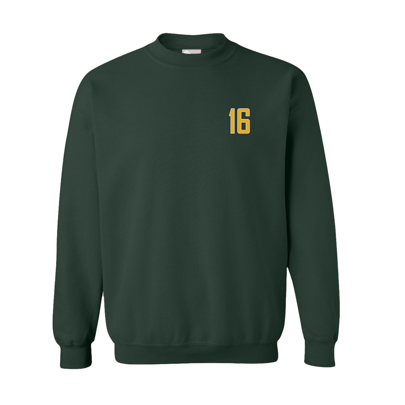 Fleece Crew — Front Shirsy in Green