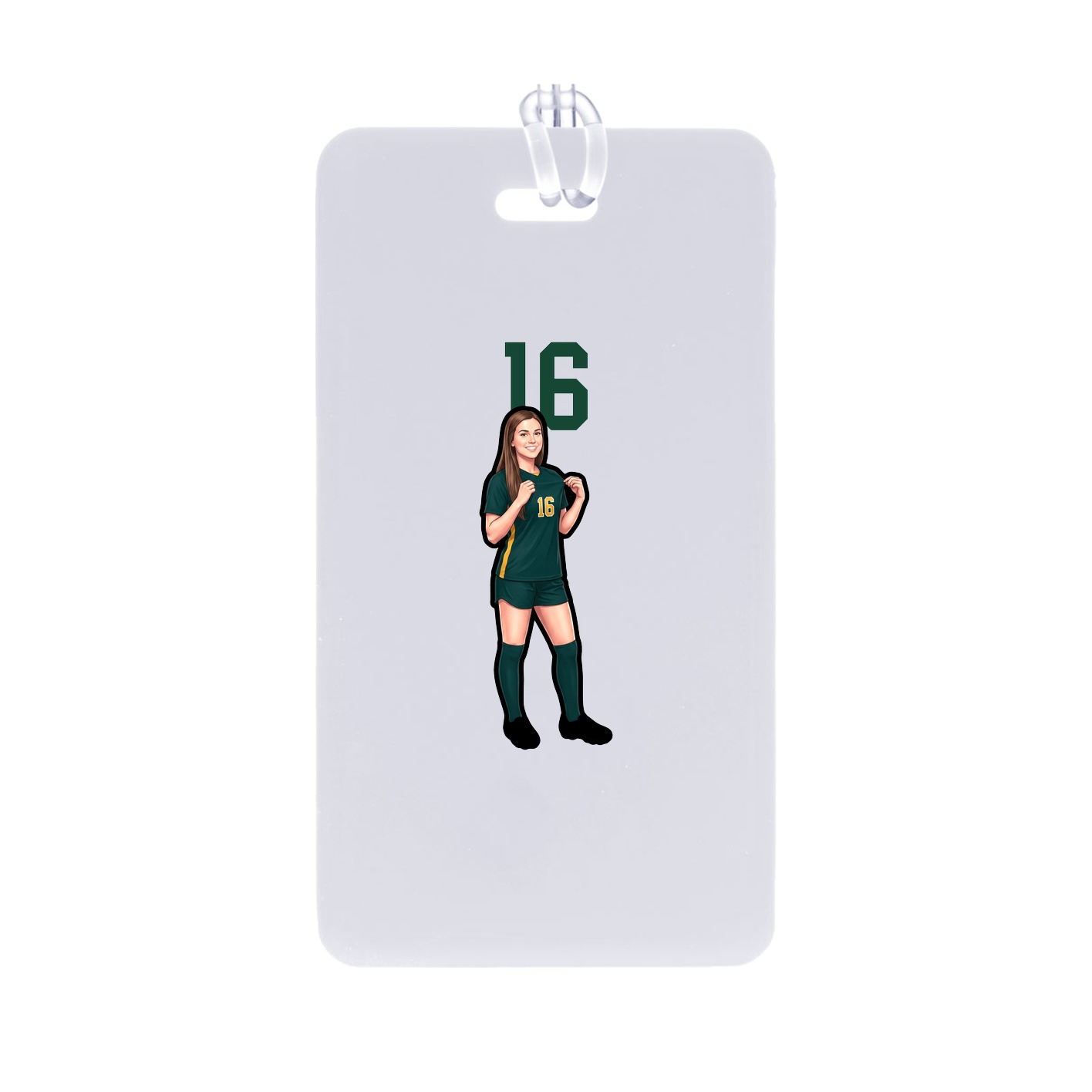 Bag Tag — Number Top in Classic