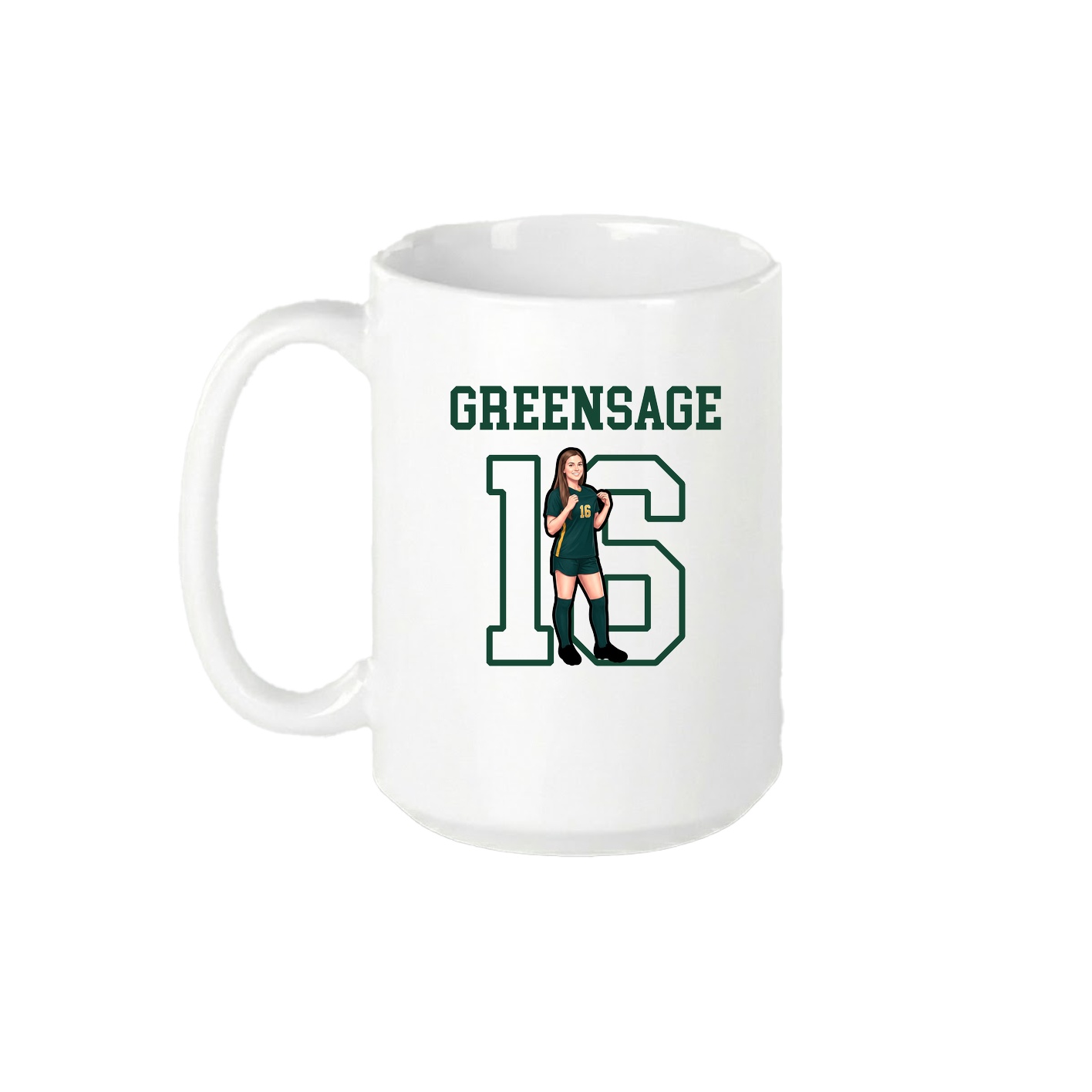 15oz Coffee Mug — Shirsey in White