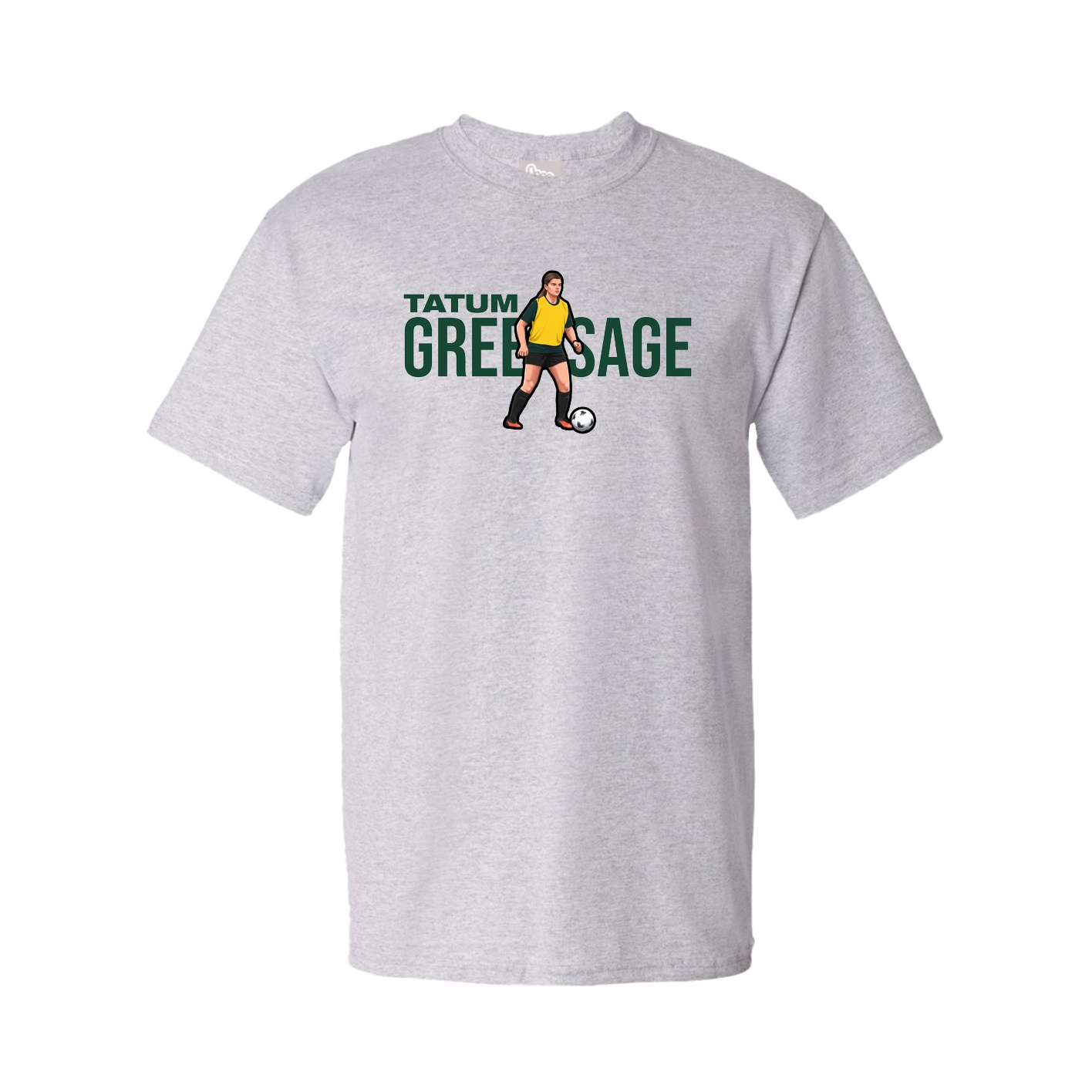 Tee — Player Name in Grey