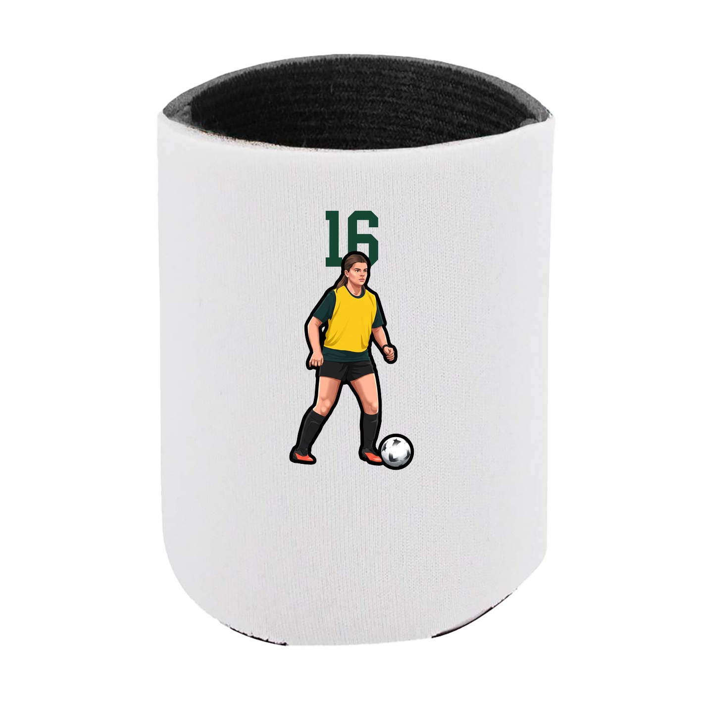 Can Holder — Number Top in White