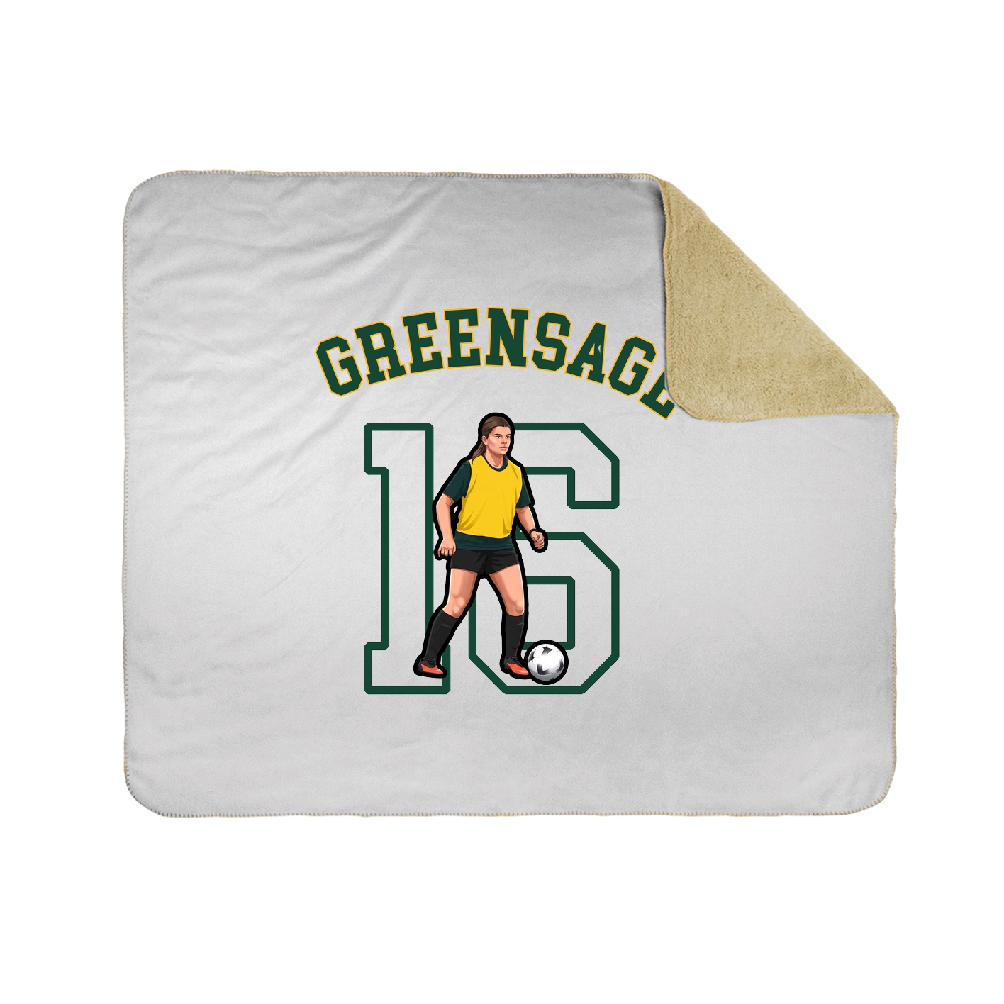 Throw Blanket — Shirsey Arch in White