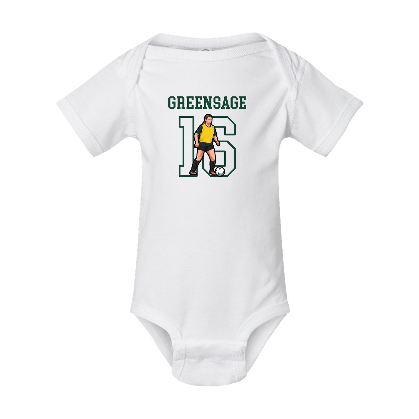 Baby Onesie — Shirsey in White