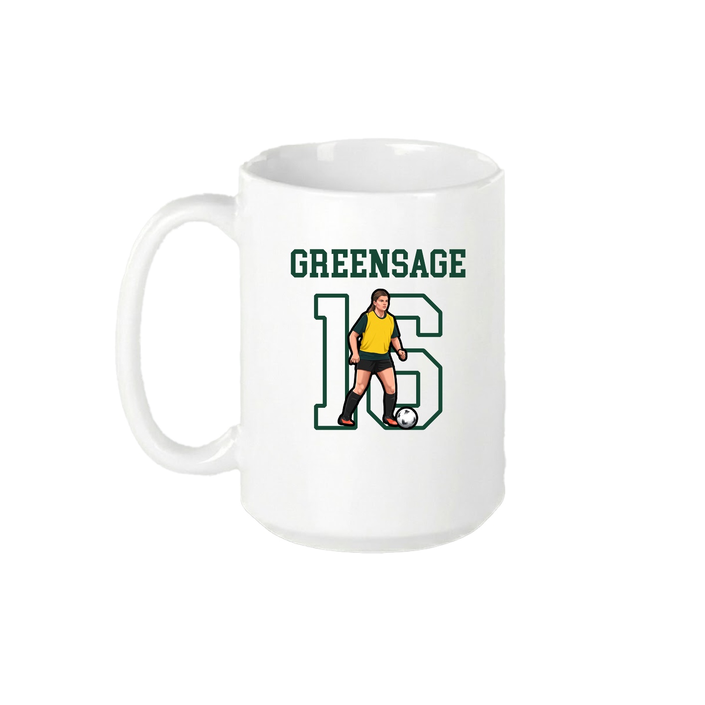 15oz Coffee Mug — Shirsey in White