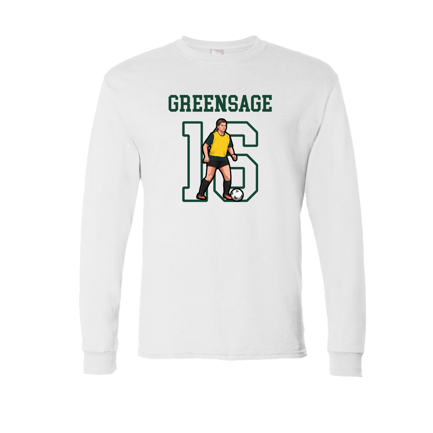 Long Sleeve Tee — Shirsey in White
