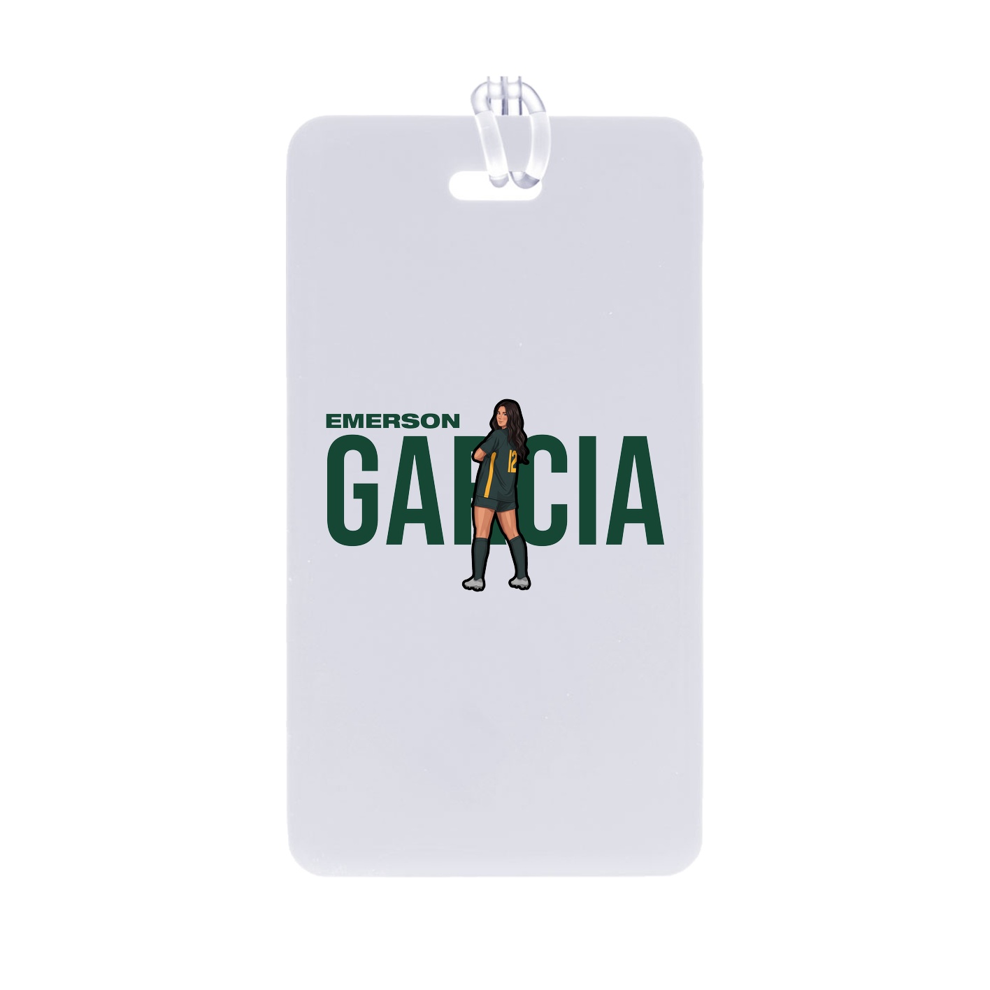 Bag Tag — Player Name in Classic