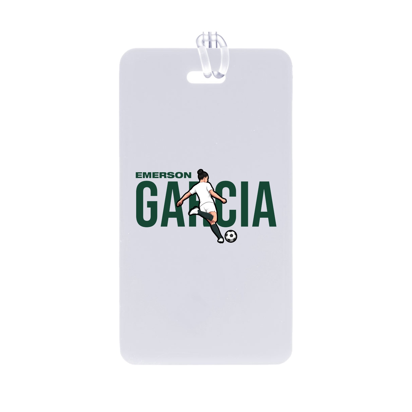 Bag Tag — Player Name in Classic
