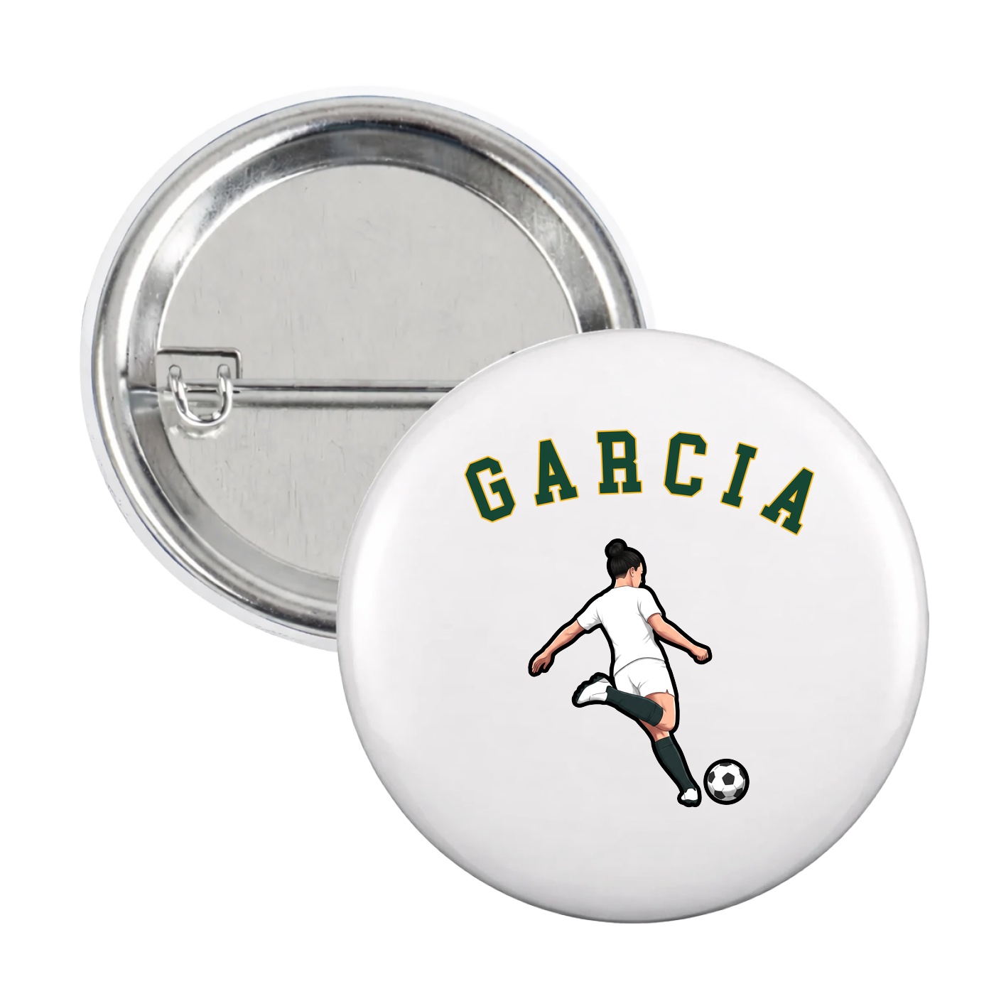 Game Day Button — Shirsey Arch in White