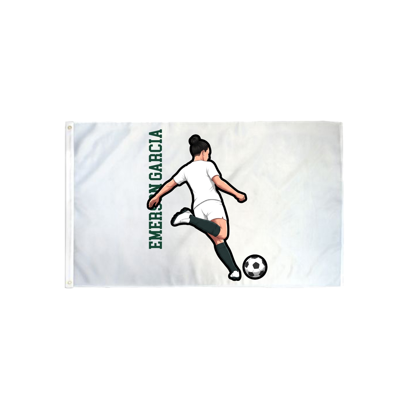 3x5 Flag — Name Vertical in Classic