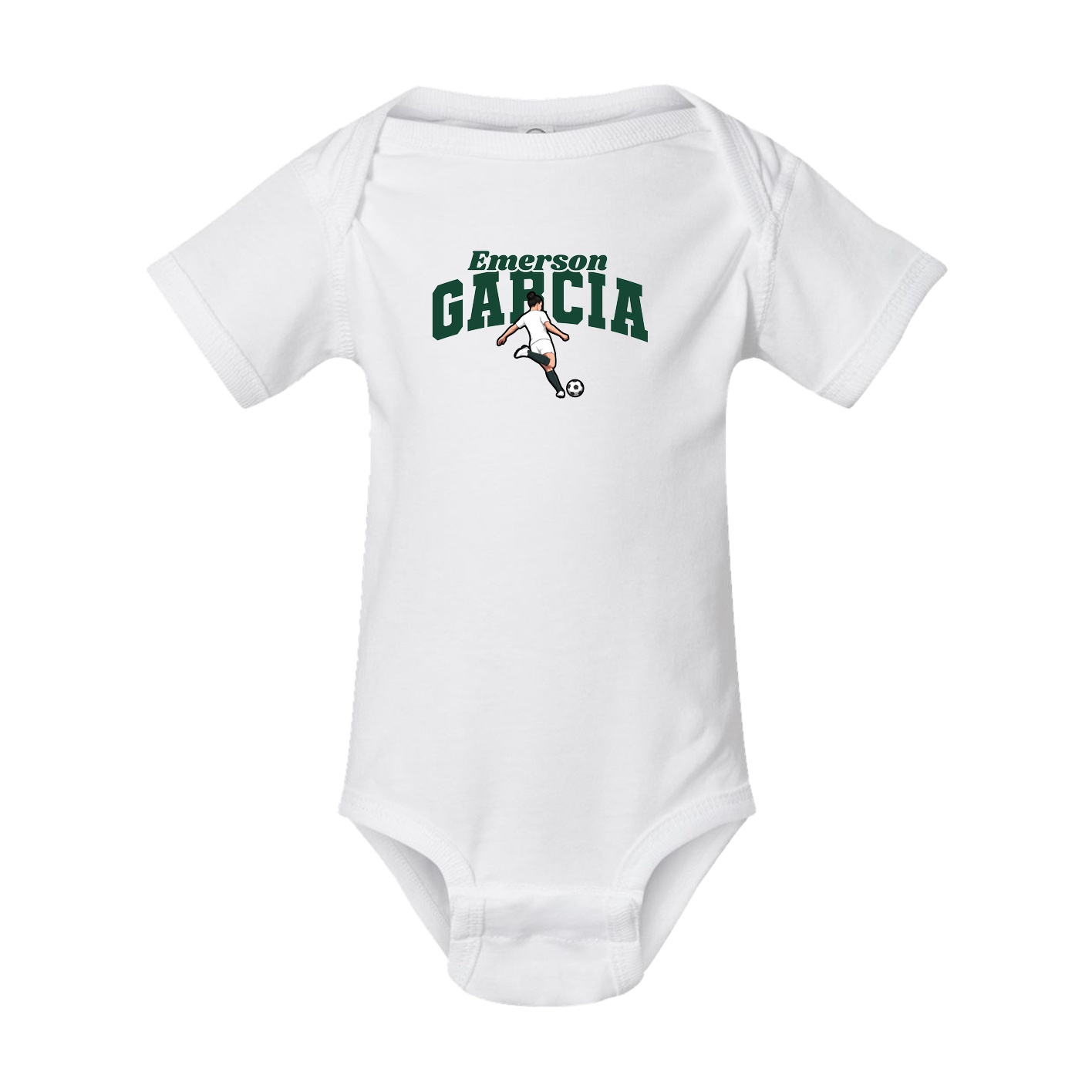 Baby Onesie — Signature Arch in White