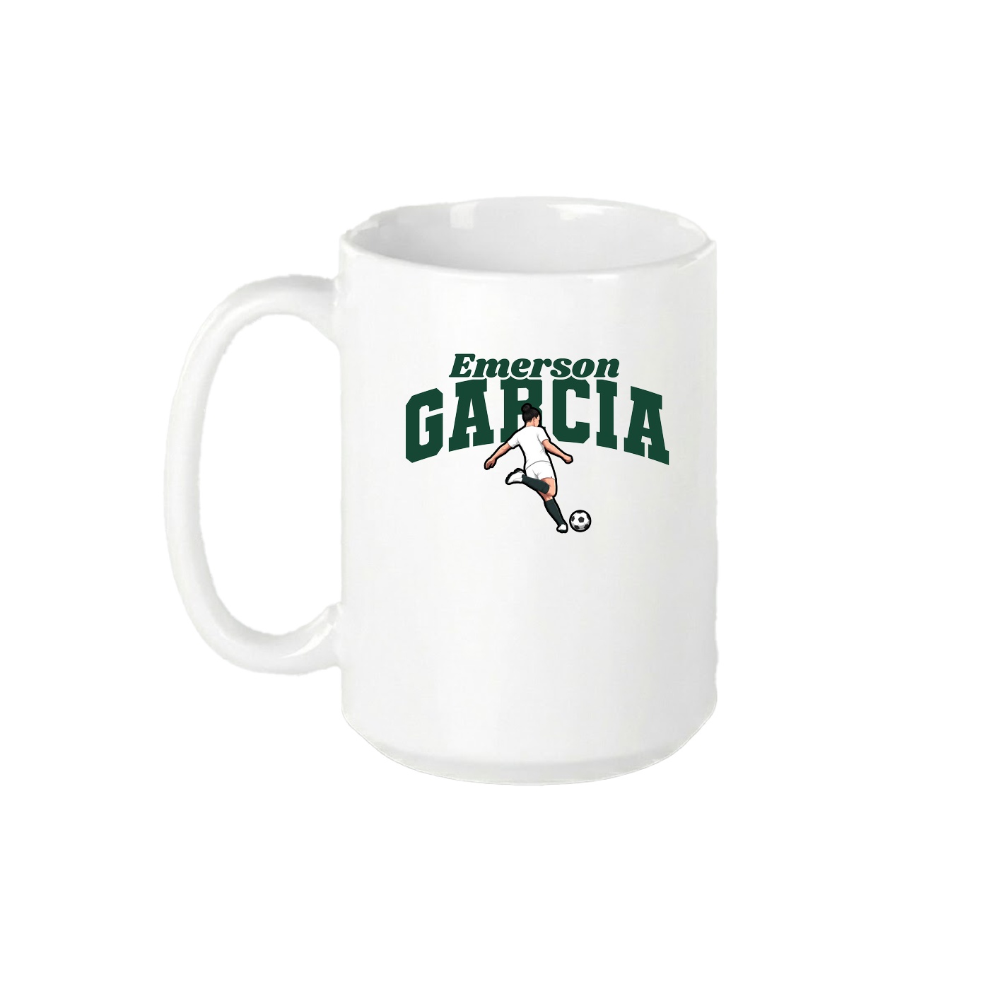 15oz Coffee Mug — Signature Arch in White