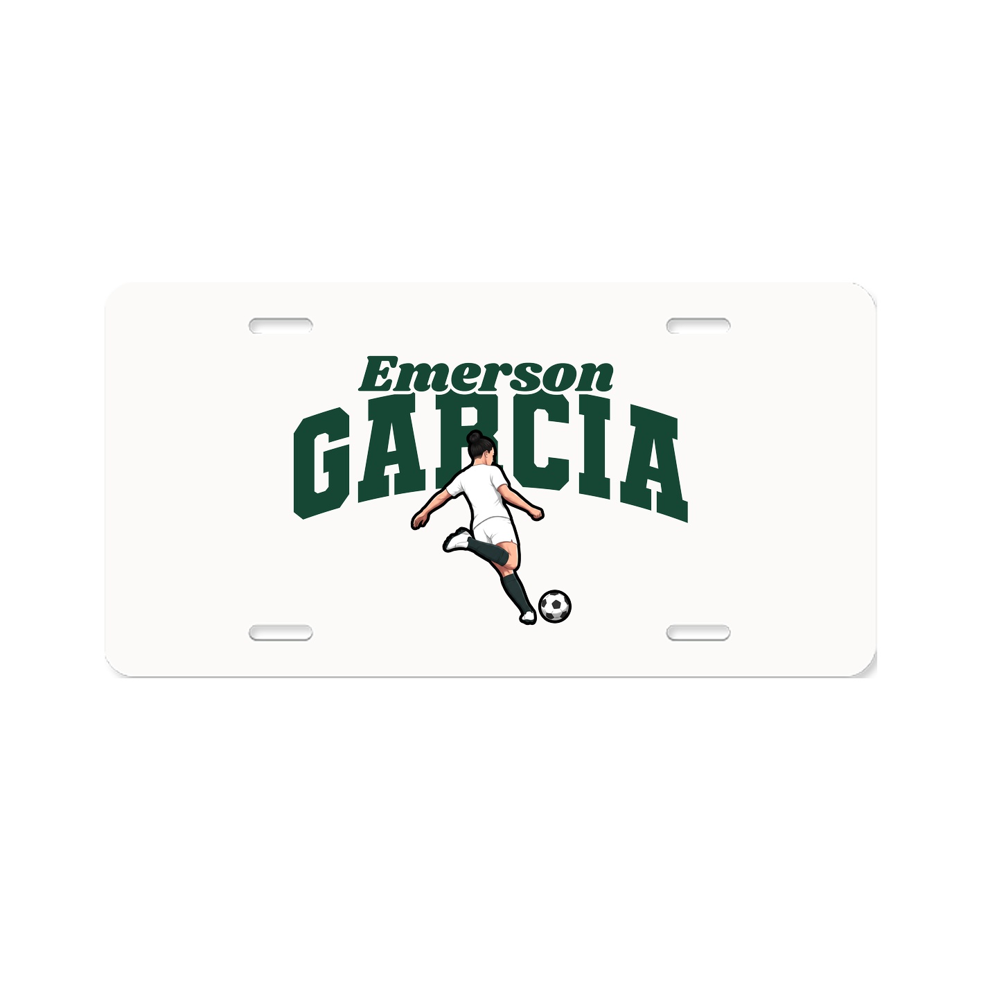 License Plate — Signature Arch in Classic