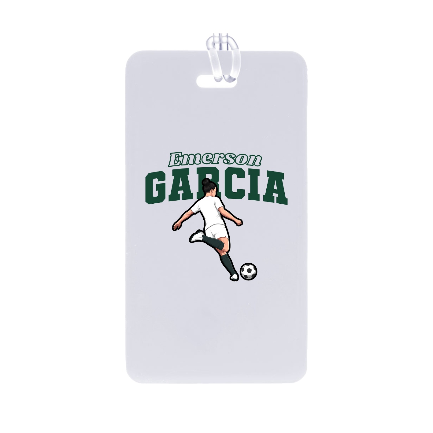 Bag Tag — Name Arch in Classic