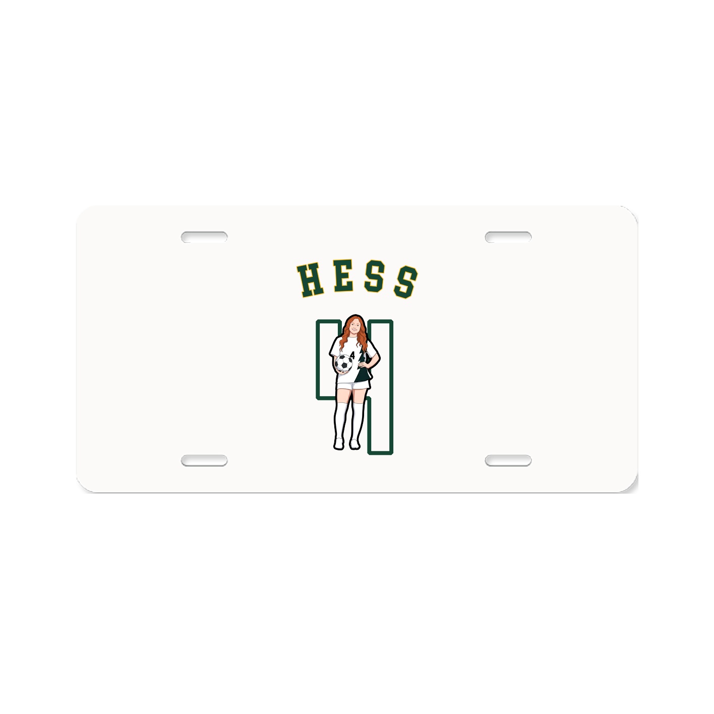 License Plate — Shirsey Arch in Classic