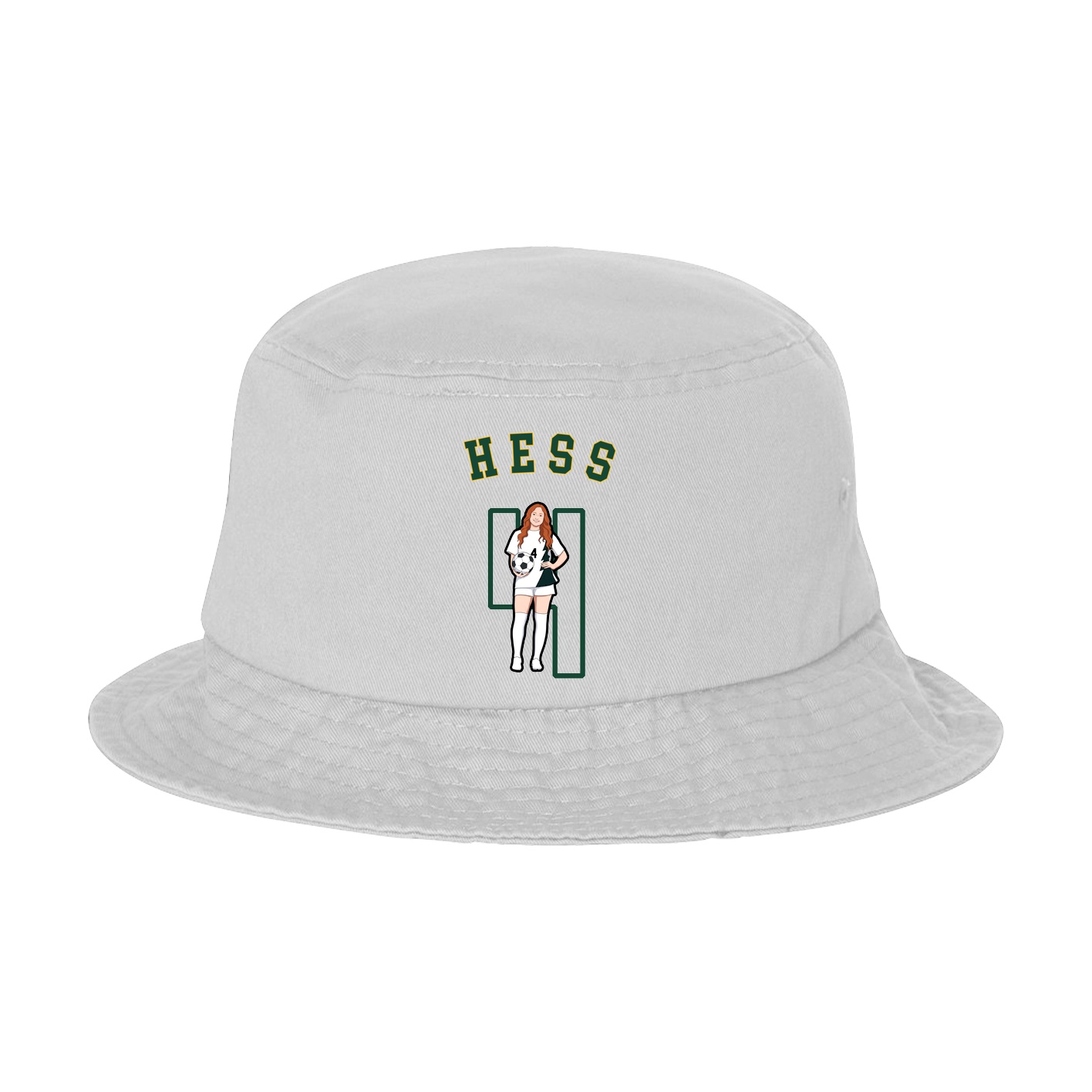 Bucket Cap — Shirsey Arch in White