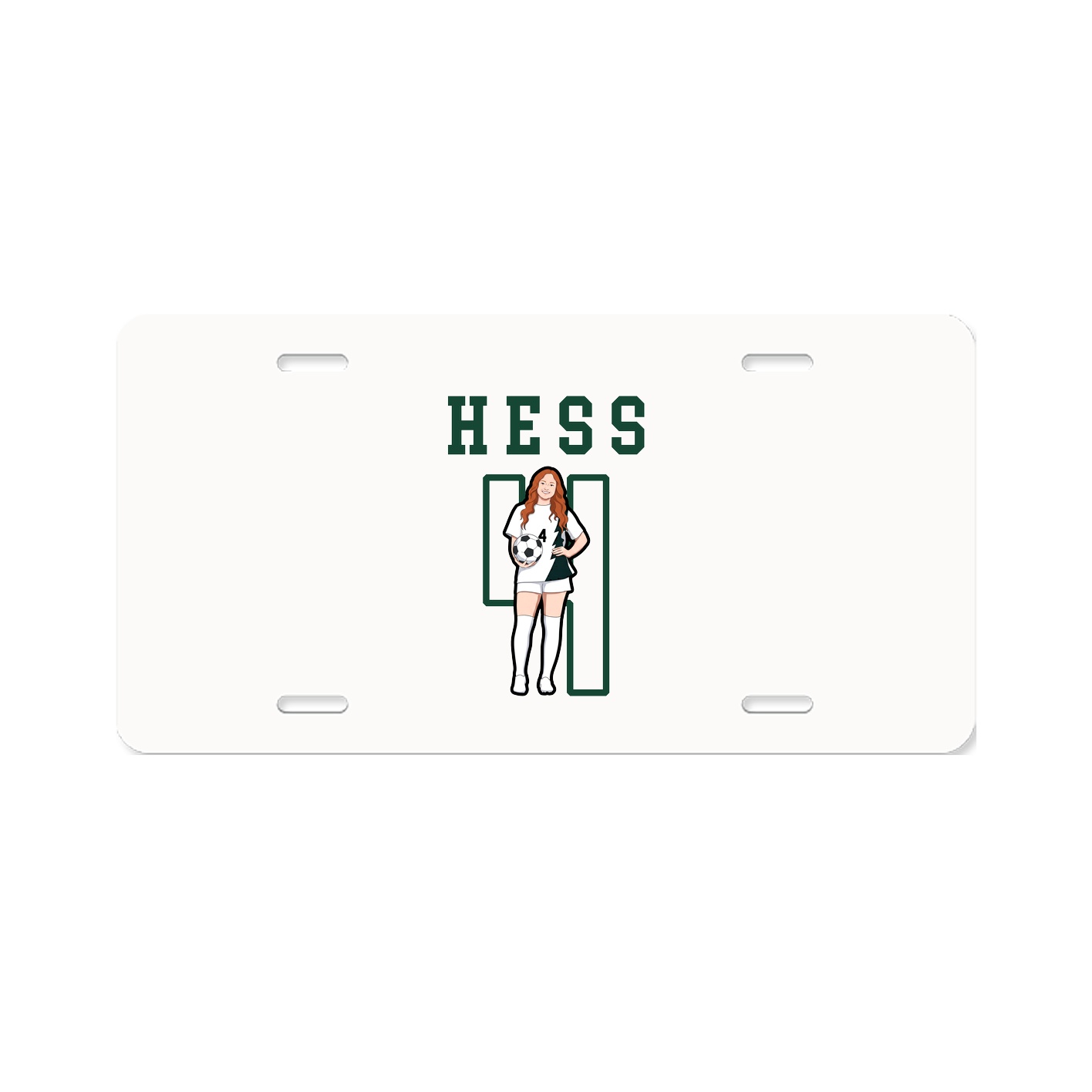 License Plate — Shirsey in Classic