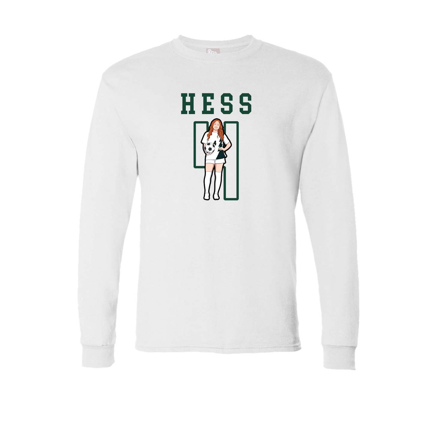 Long Sleeve Tee — Shirsey in White