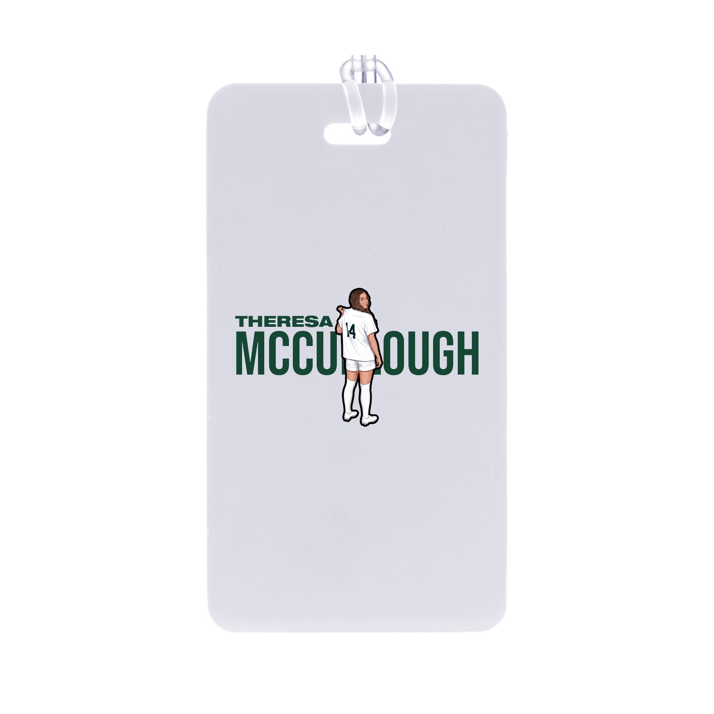 Bag Tag — Player Name in Classic