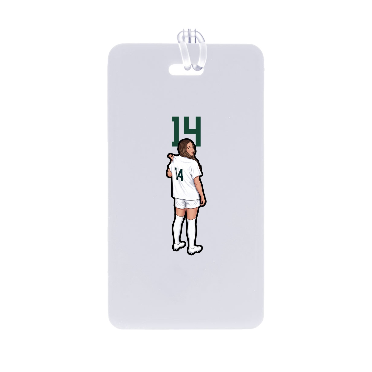 Bag Tag — Number Top in Classic