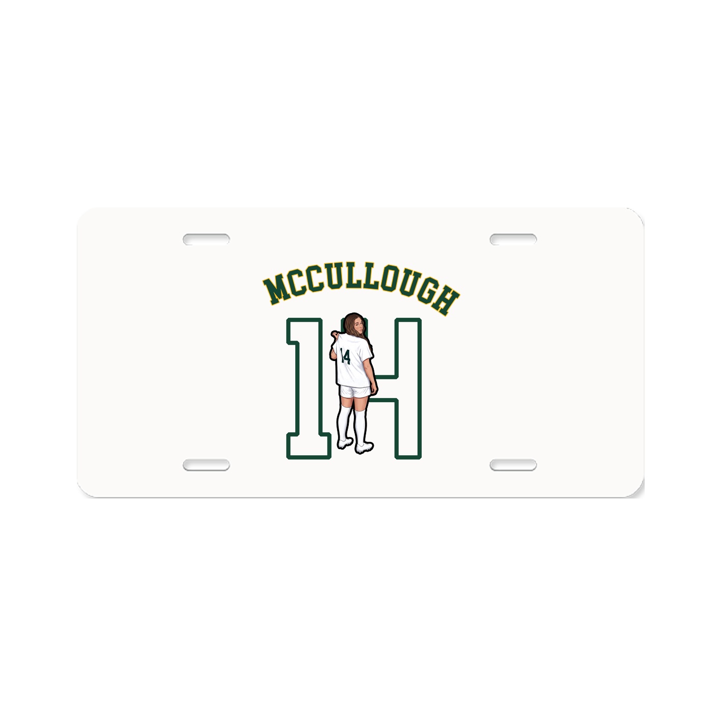 License Plate — Shirsey Arch in Classic