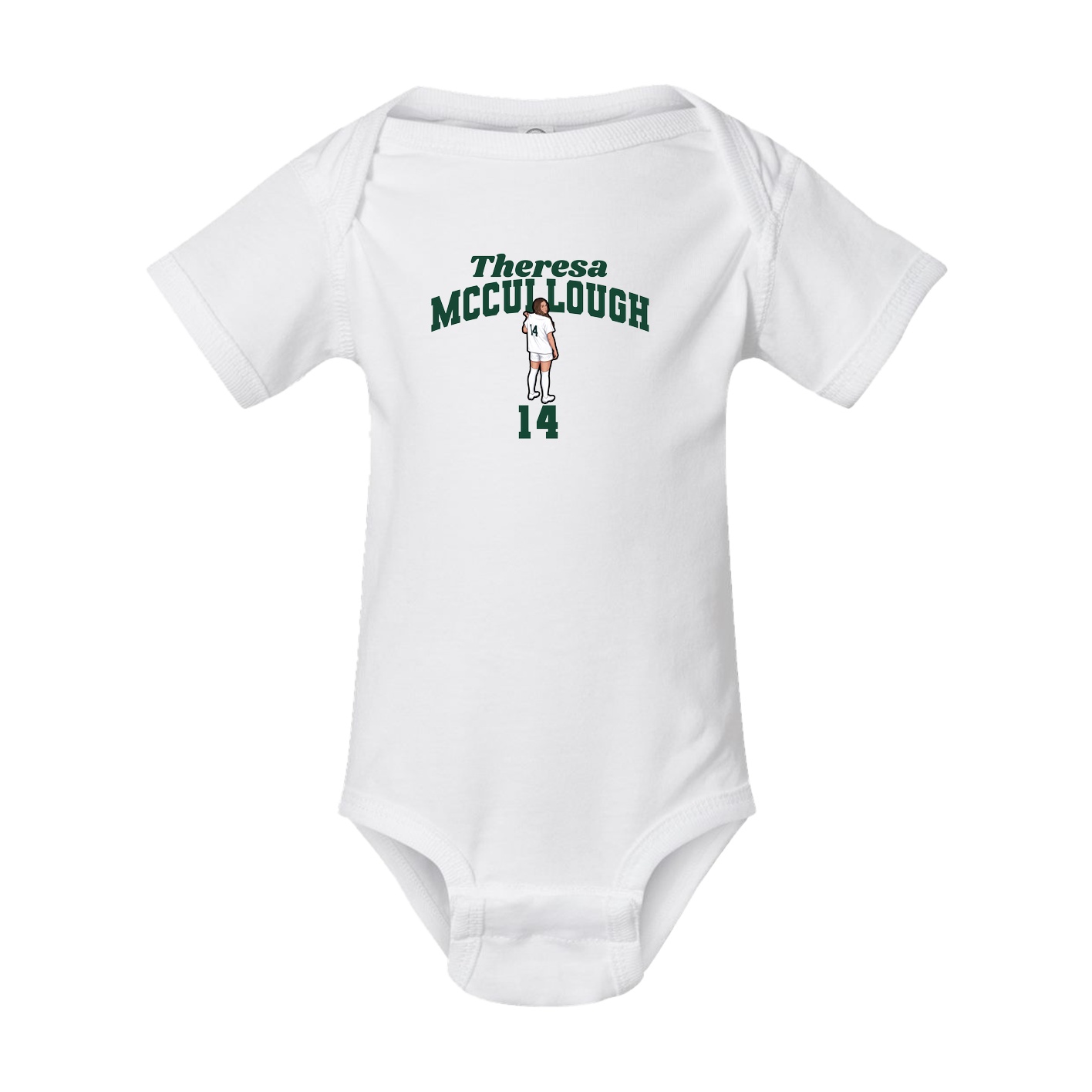 Baby Onesie — Signature Arch in White