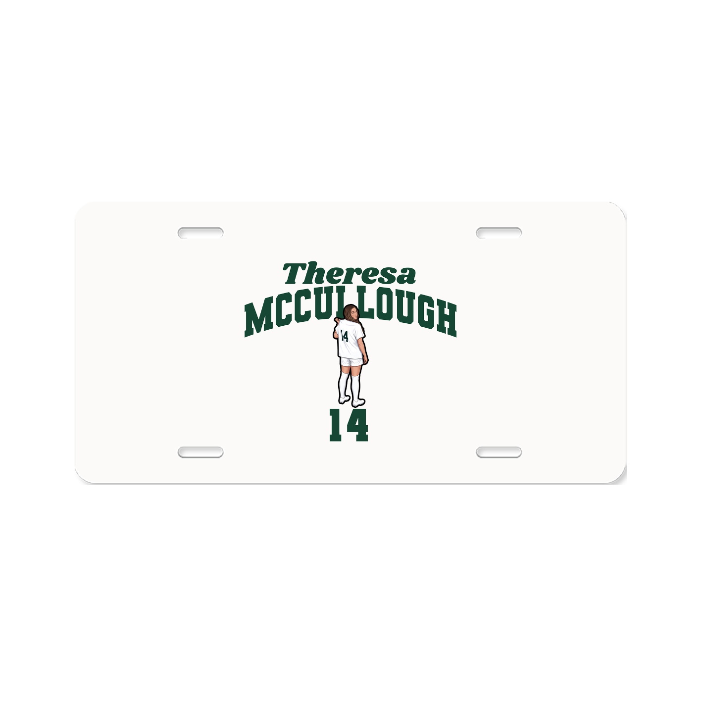 License Plate — Signature Arch in Classic