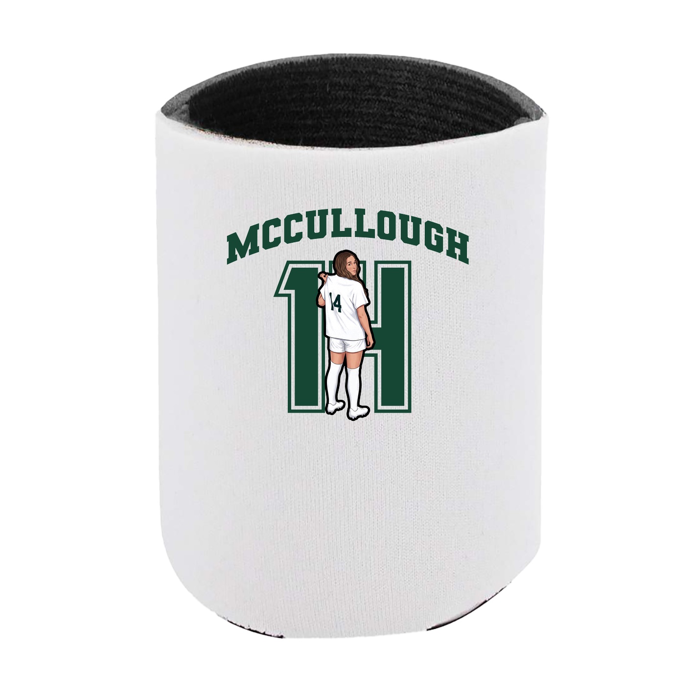 Can Holder — Number in White
