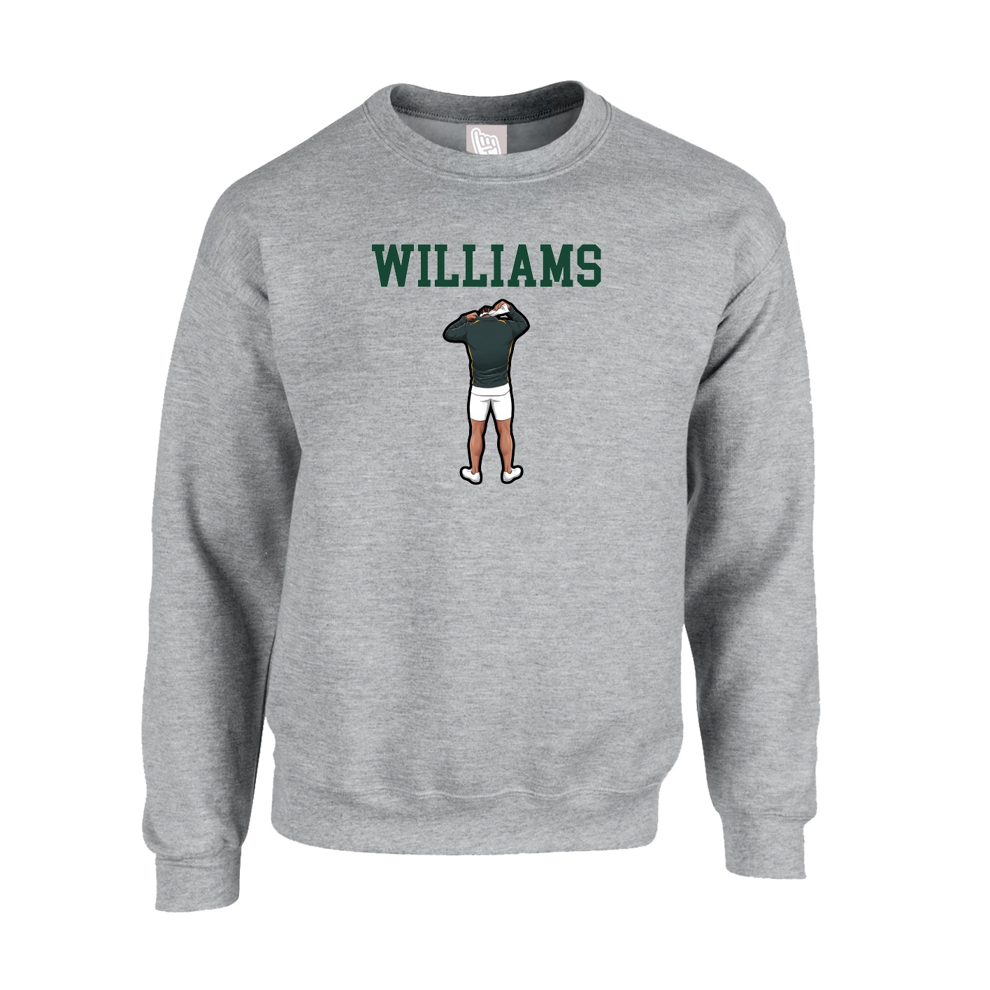 Fleece Crew — Shirsey in Grey