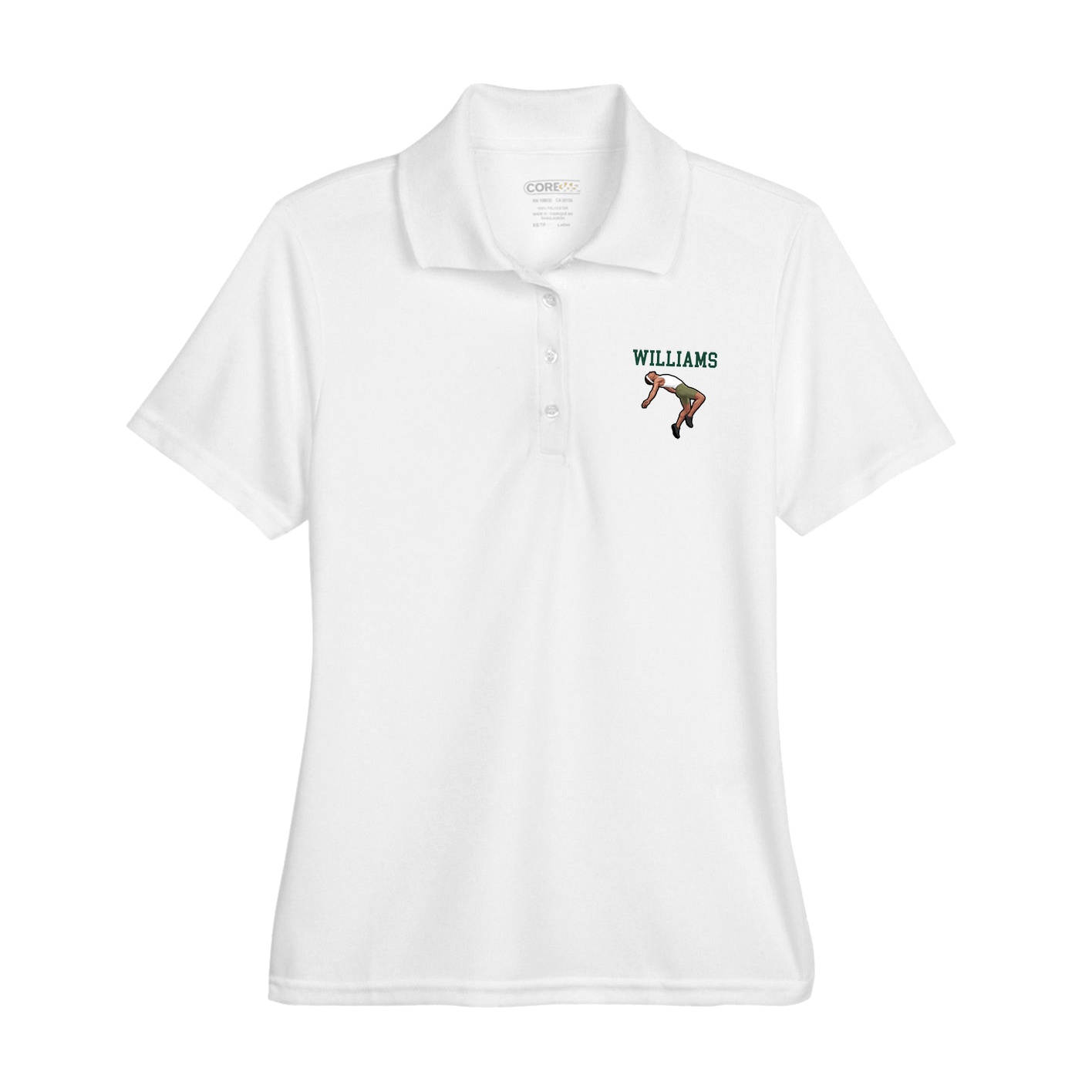 Womens Performance Polo — Shirsey in White