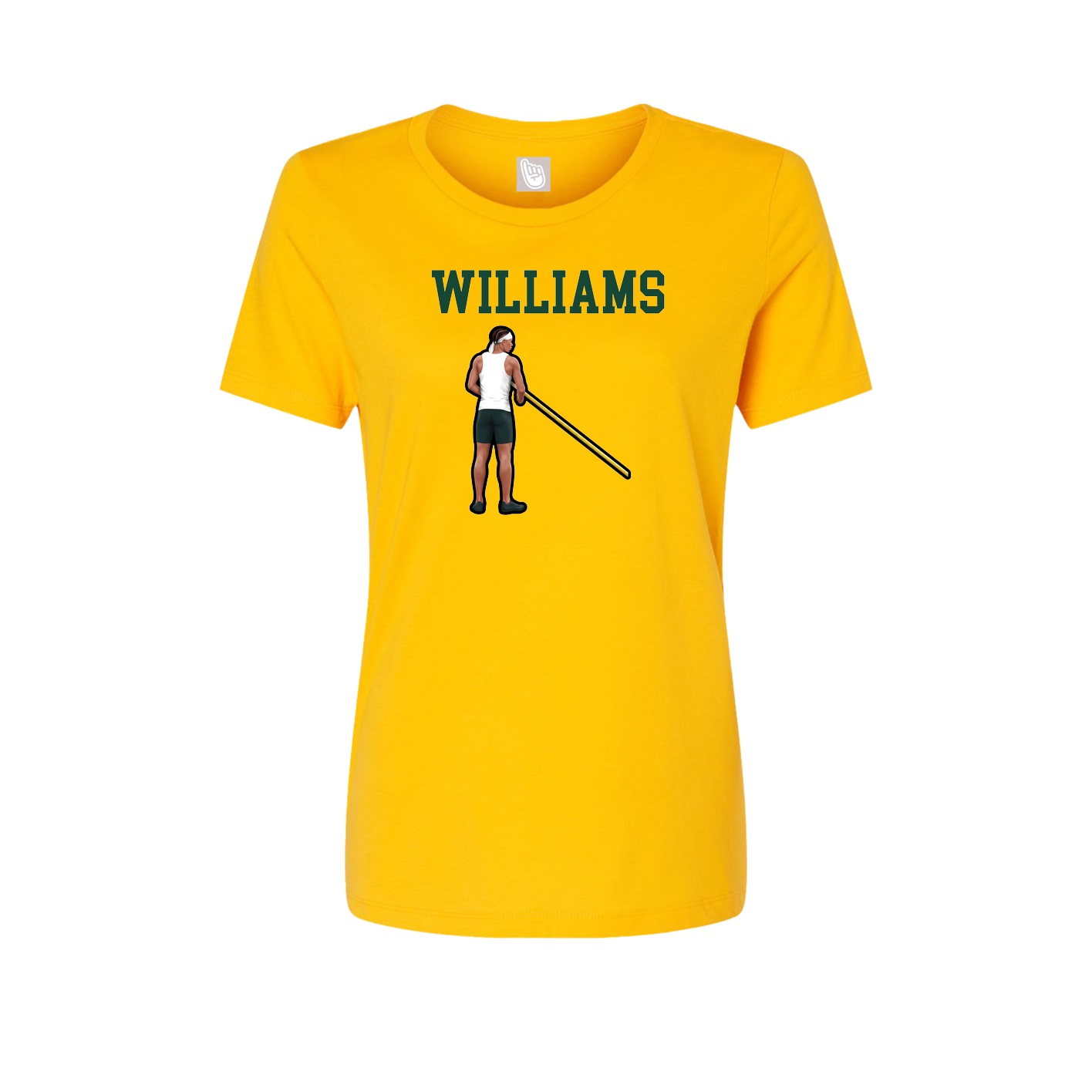 Fitted Women's Tee — Shirsey in Gold