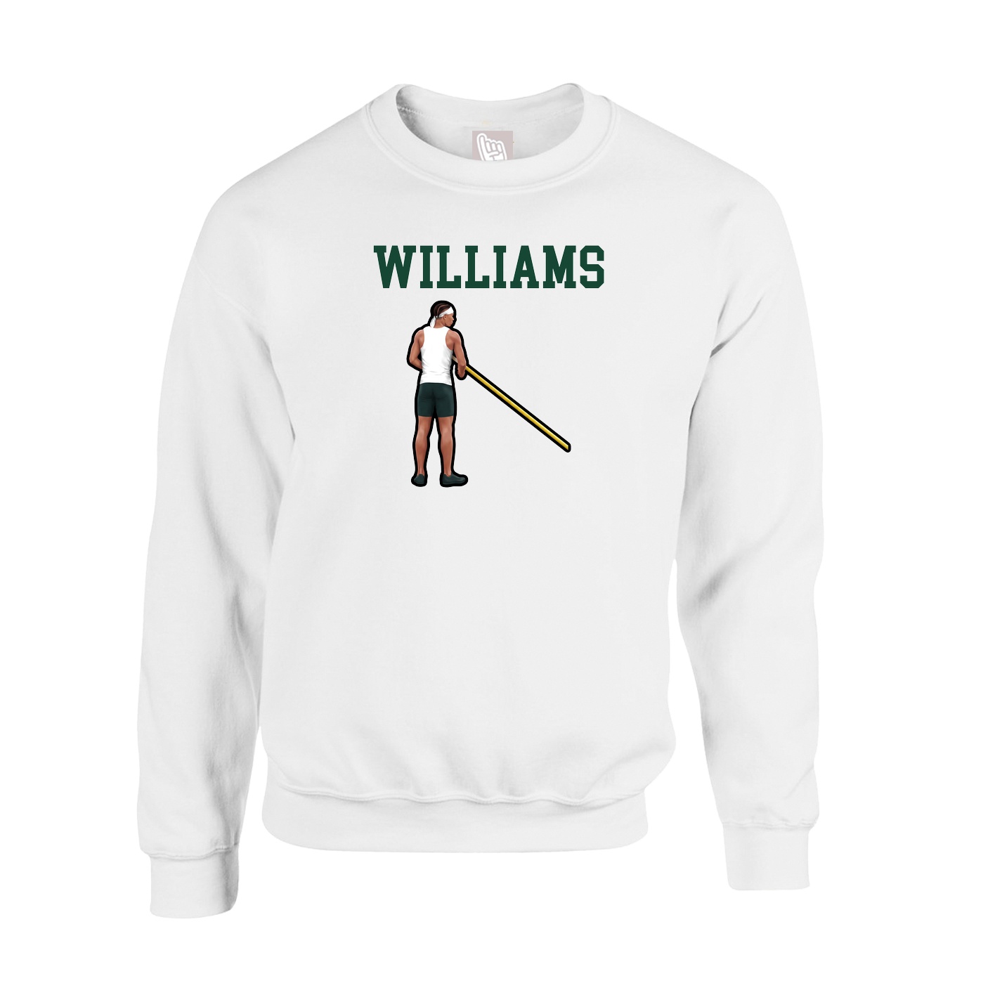 Fleece Crew — Shirsey in White