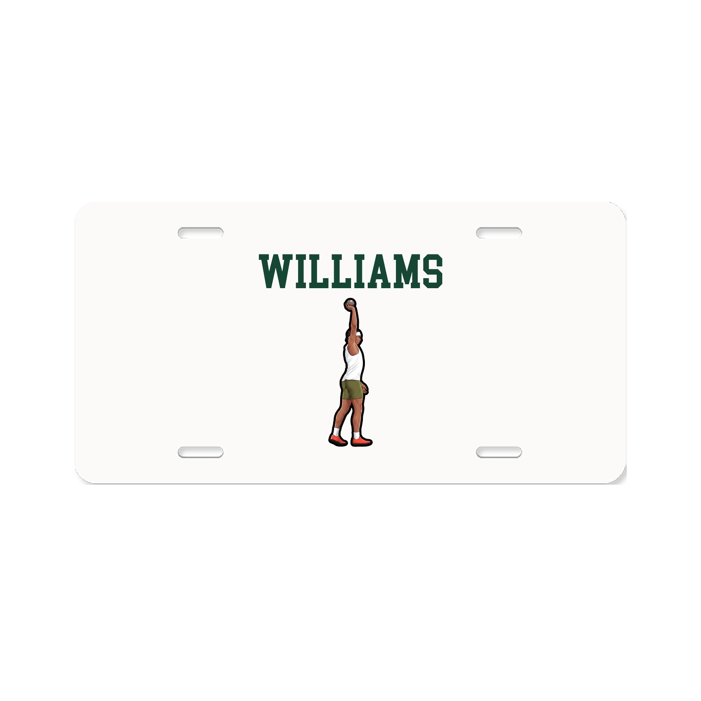 License Plate — Shirsey in Classic