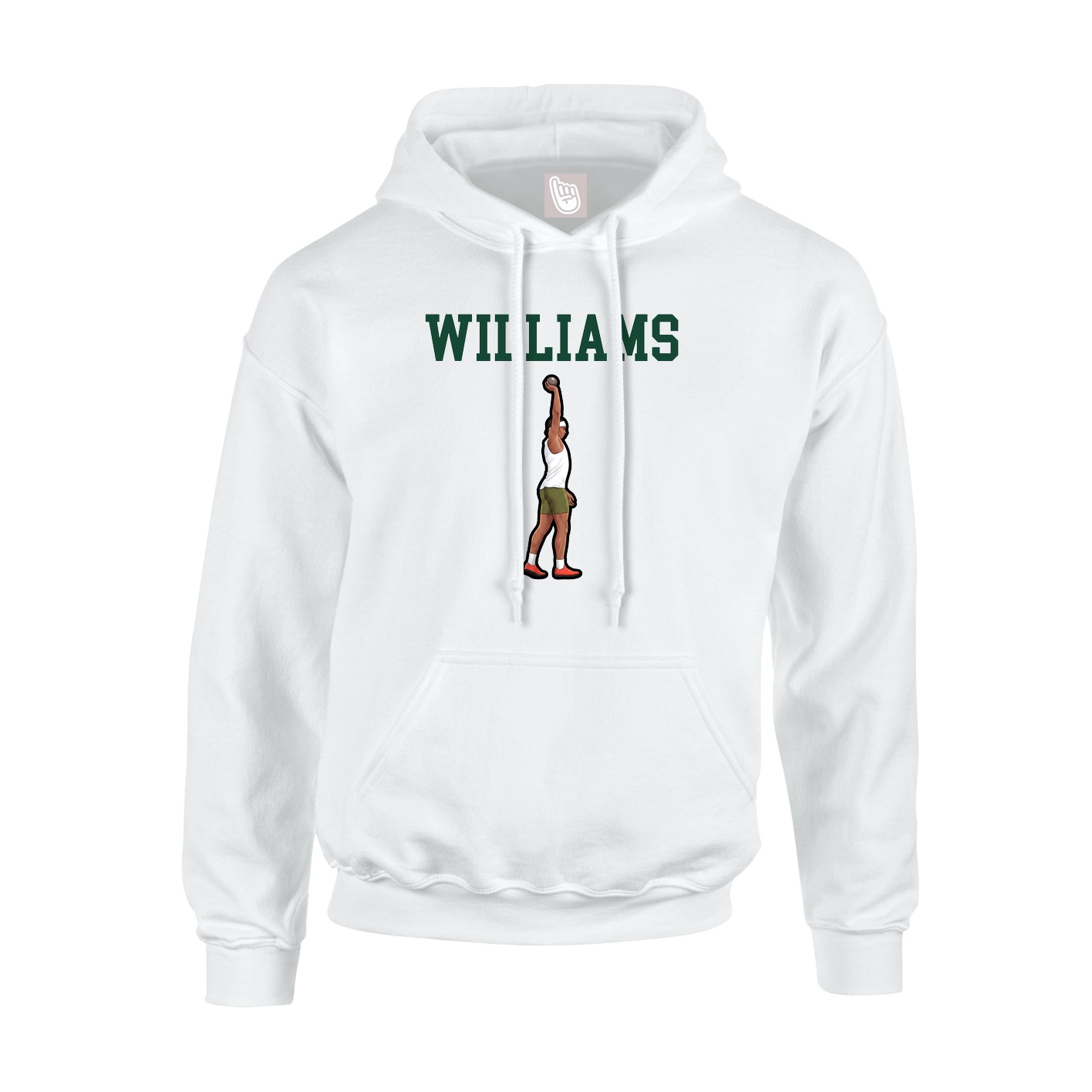 Youth Hoodie — Shirsey in White