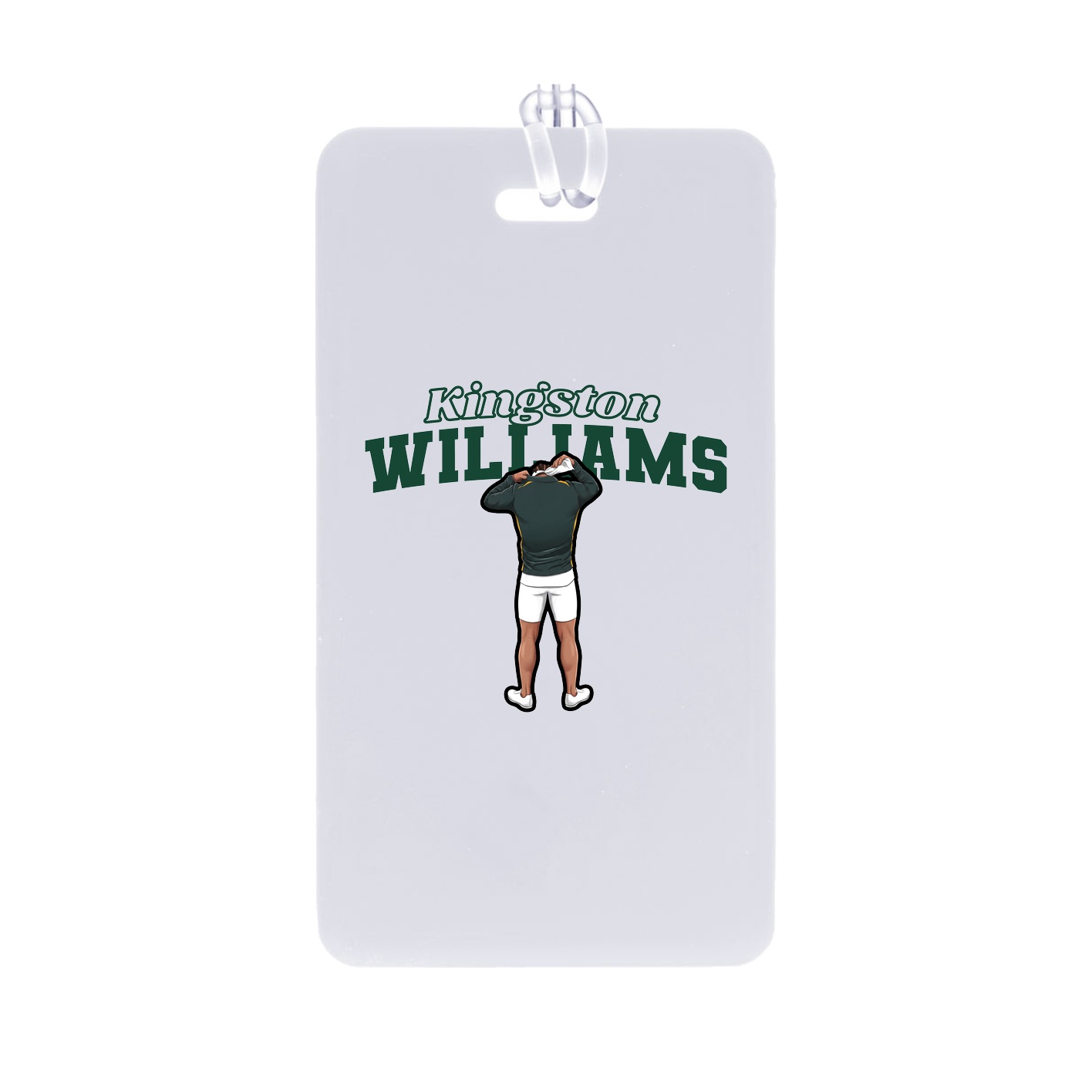 Bag Tag — Name Arch in Classic