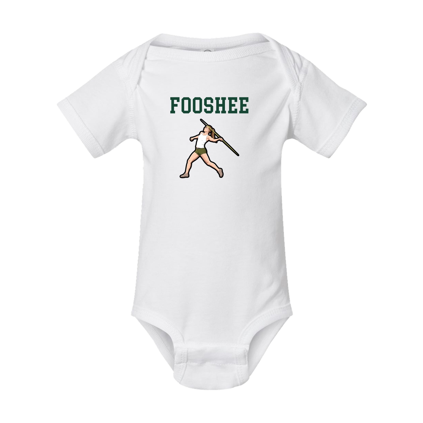 Baby Onesie — Shirsey in White