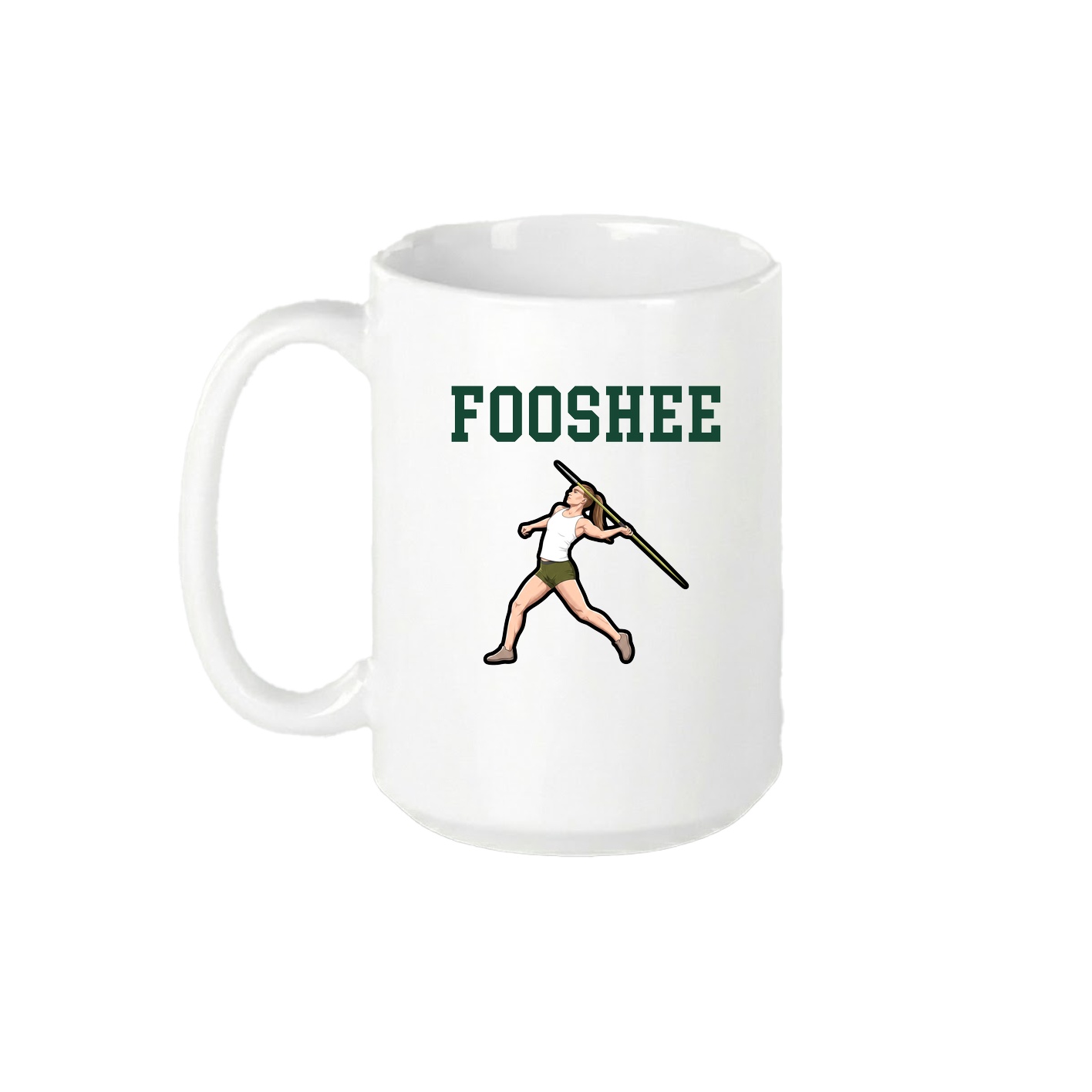 15oz Coffee Mug — Shirsey in White