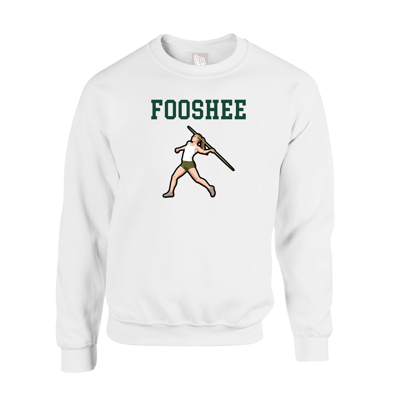 Fleece Crew — Shirsey in White