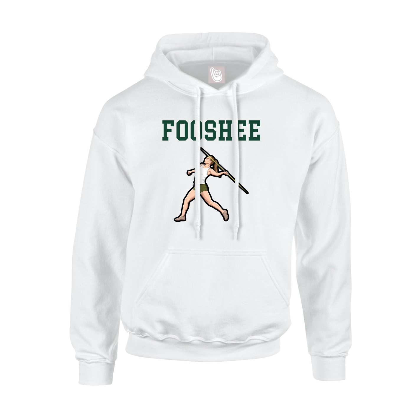 Youth Hoodie — Shirsey in White