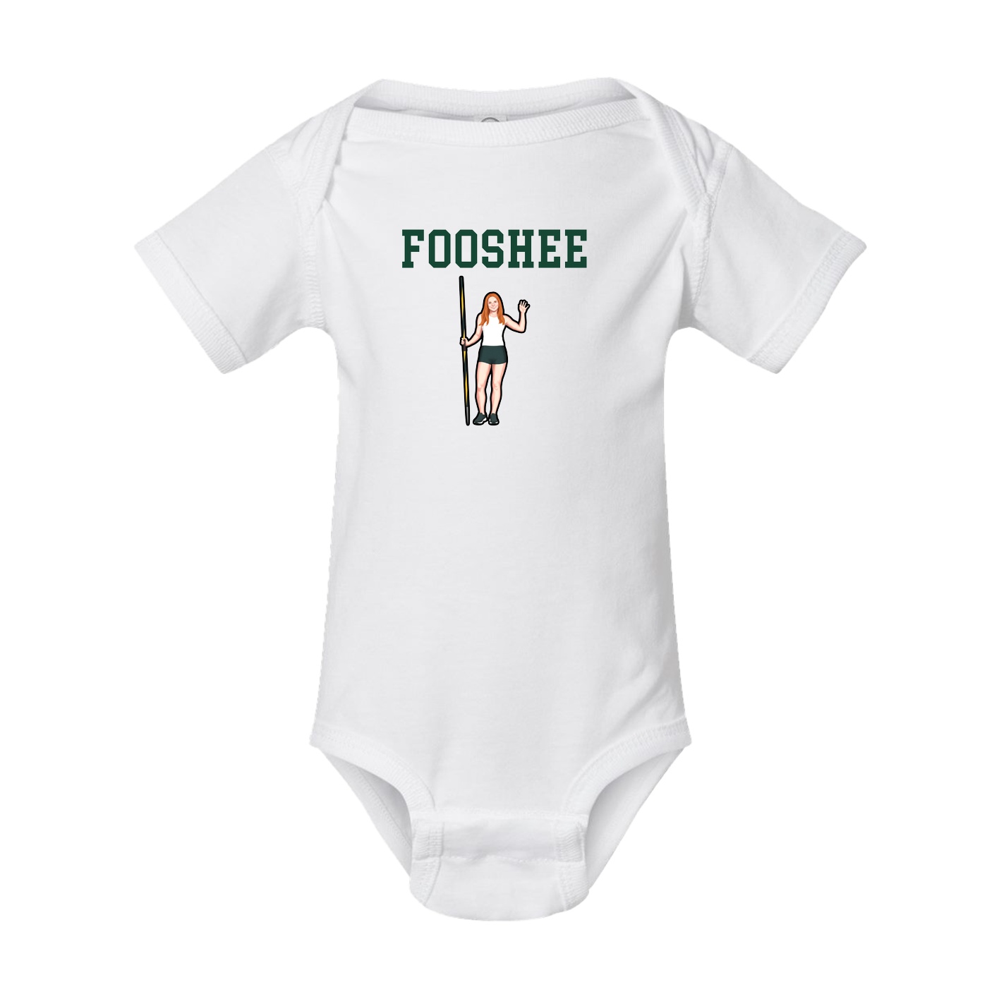 Baby Onesie — Shirsey in White