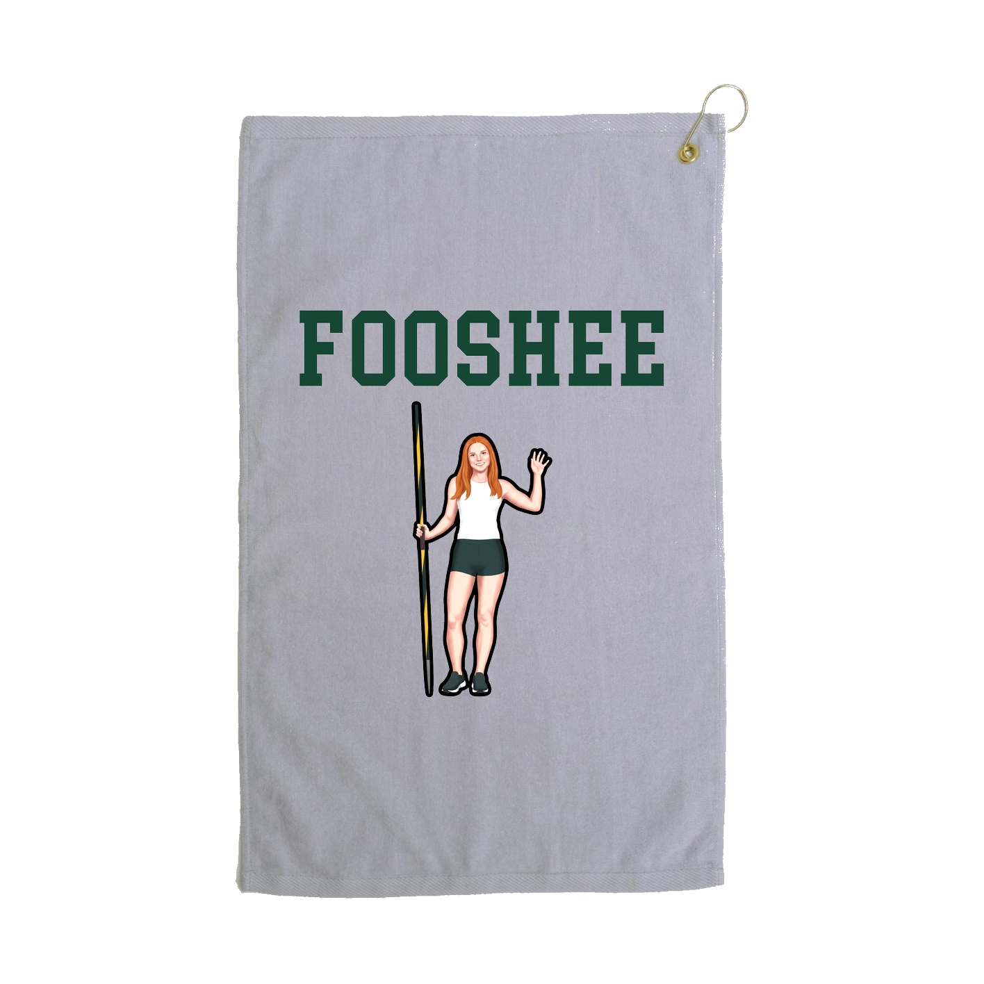 Golf Towel — Shirsey in Grey