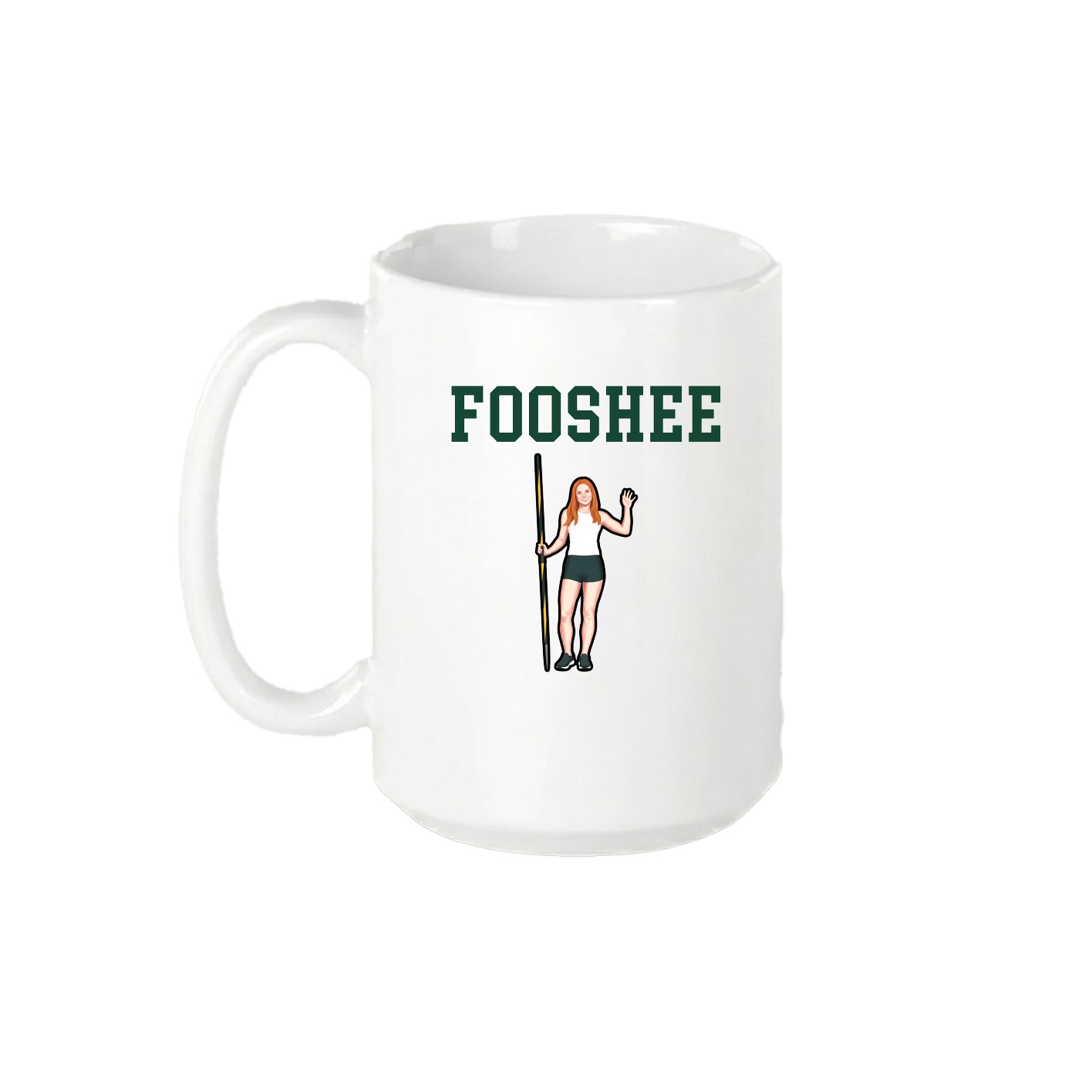 15oz Coffee Mug — Shirsey in White