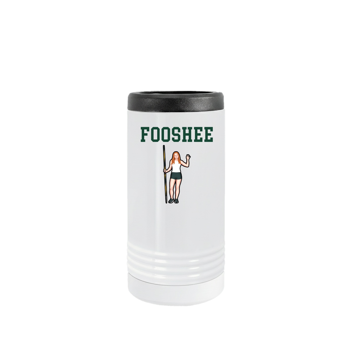 Slim Beverage Holder — Shirsey in White