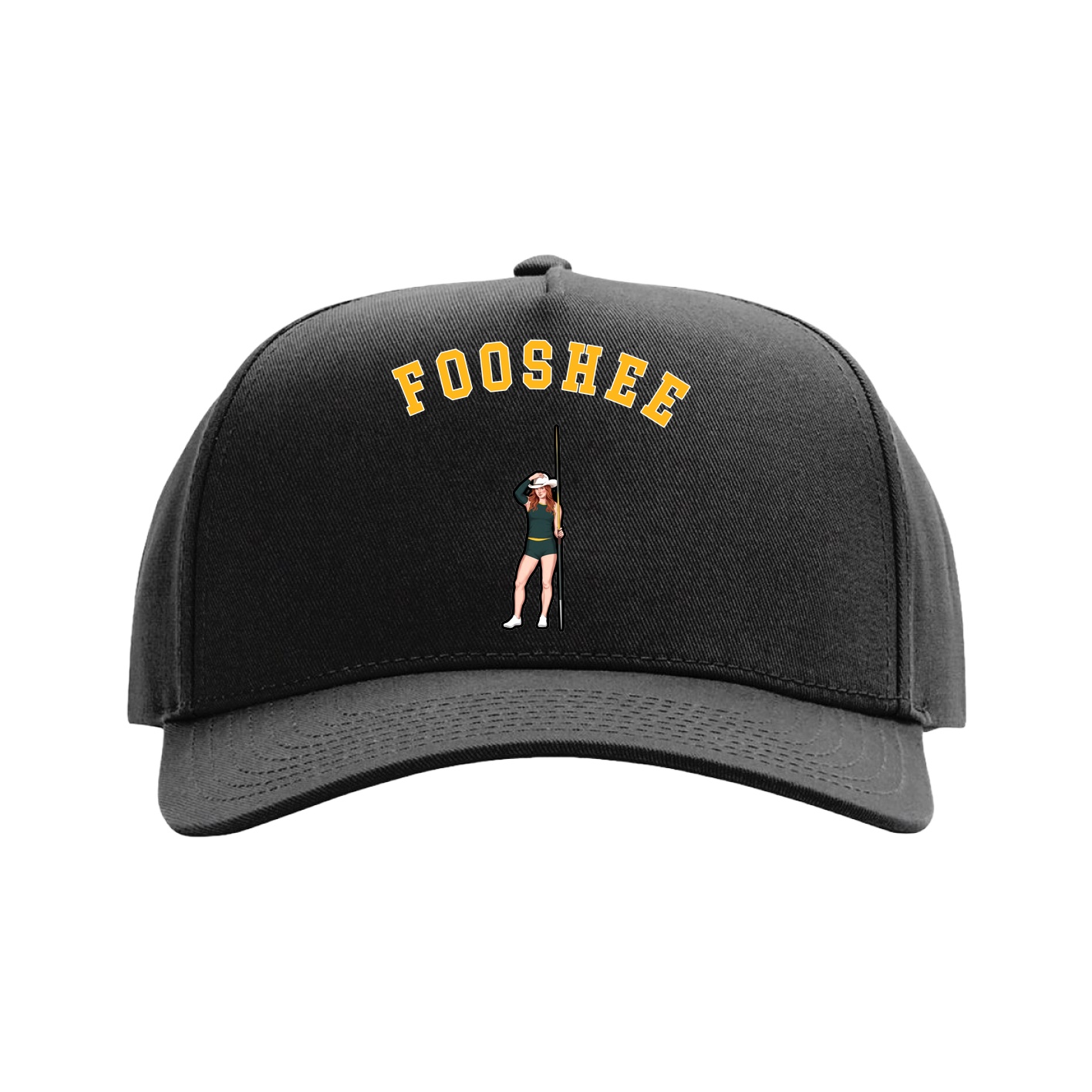 Full Fabric Five-Panel Champ Cap