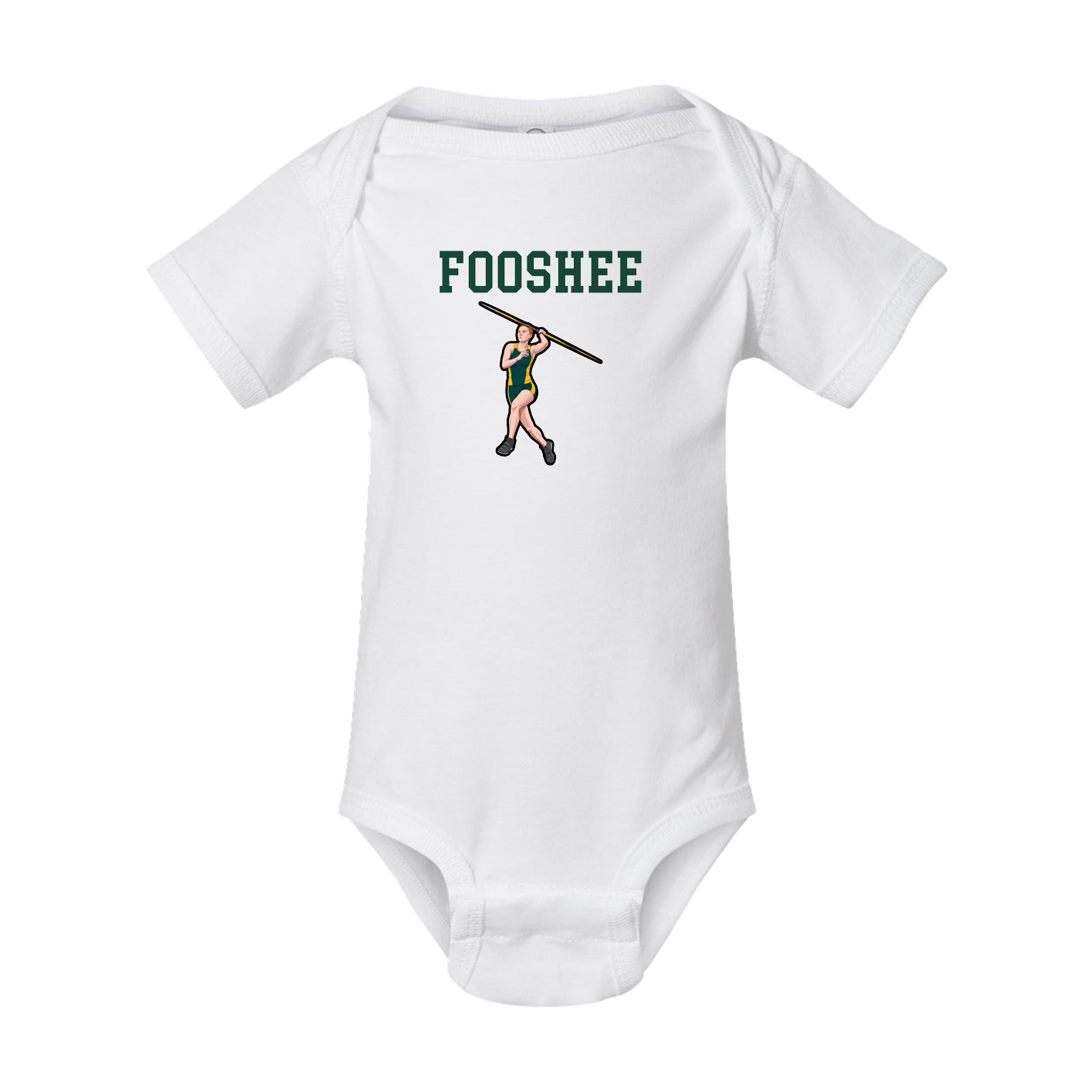 Baby Onesie — Shirsey in White